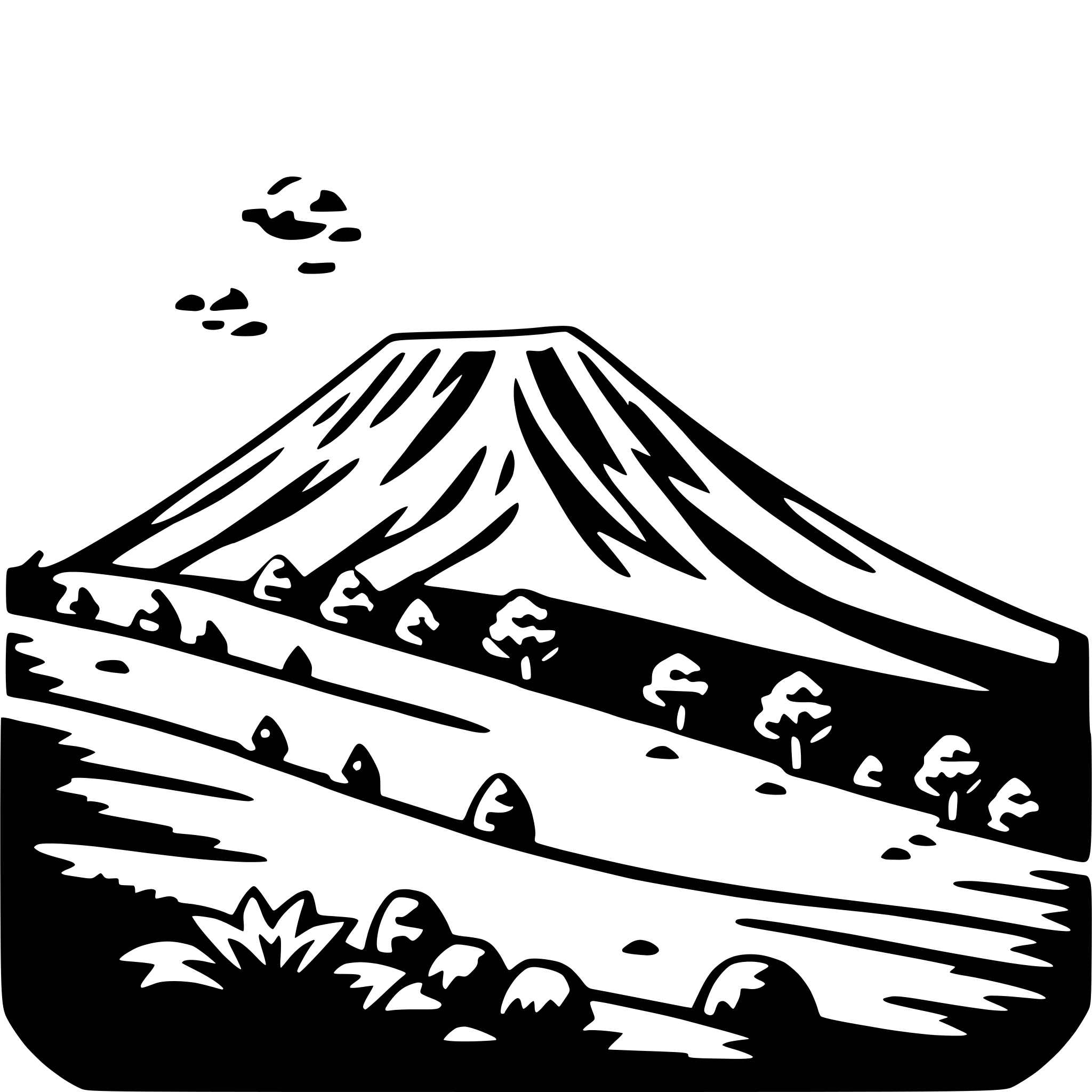 AI-generated SVG of 'mount etna'