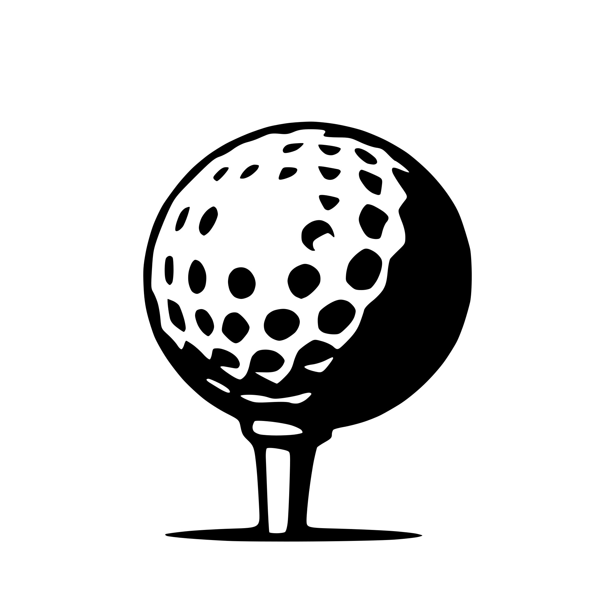 AI-generated SVG of a i need an image of a golf ball on a tee. as simplistic as possible AI-generated SVG of a i need an image of a golf ball on a tee. as simplistic as possible