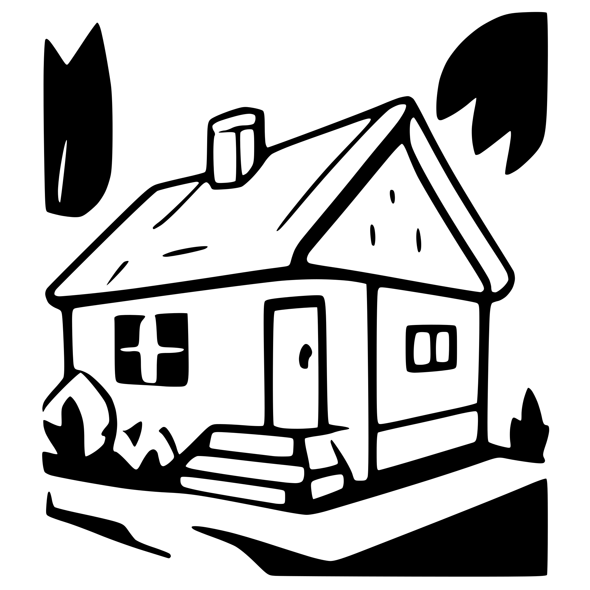 AI-generated SVG of a house