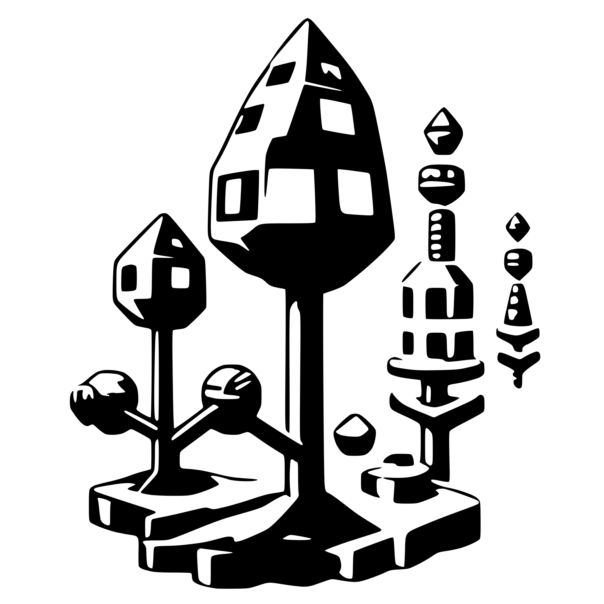 AI-generated SVG of 'Applied Algorithms'
