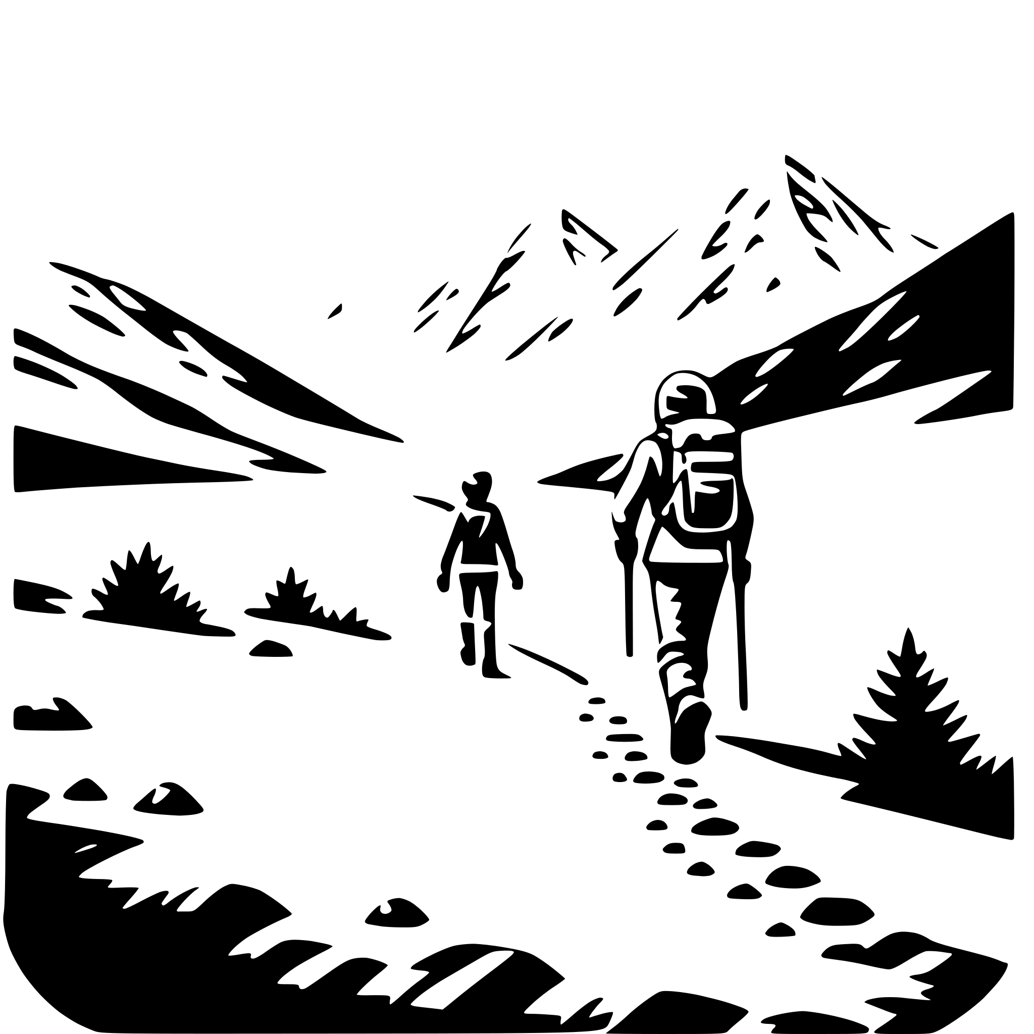 AI-generated SVG of 'glacier hiking adventure'