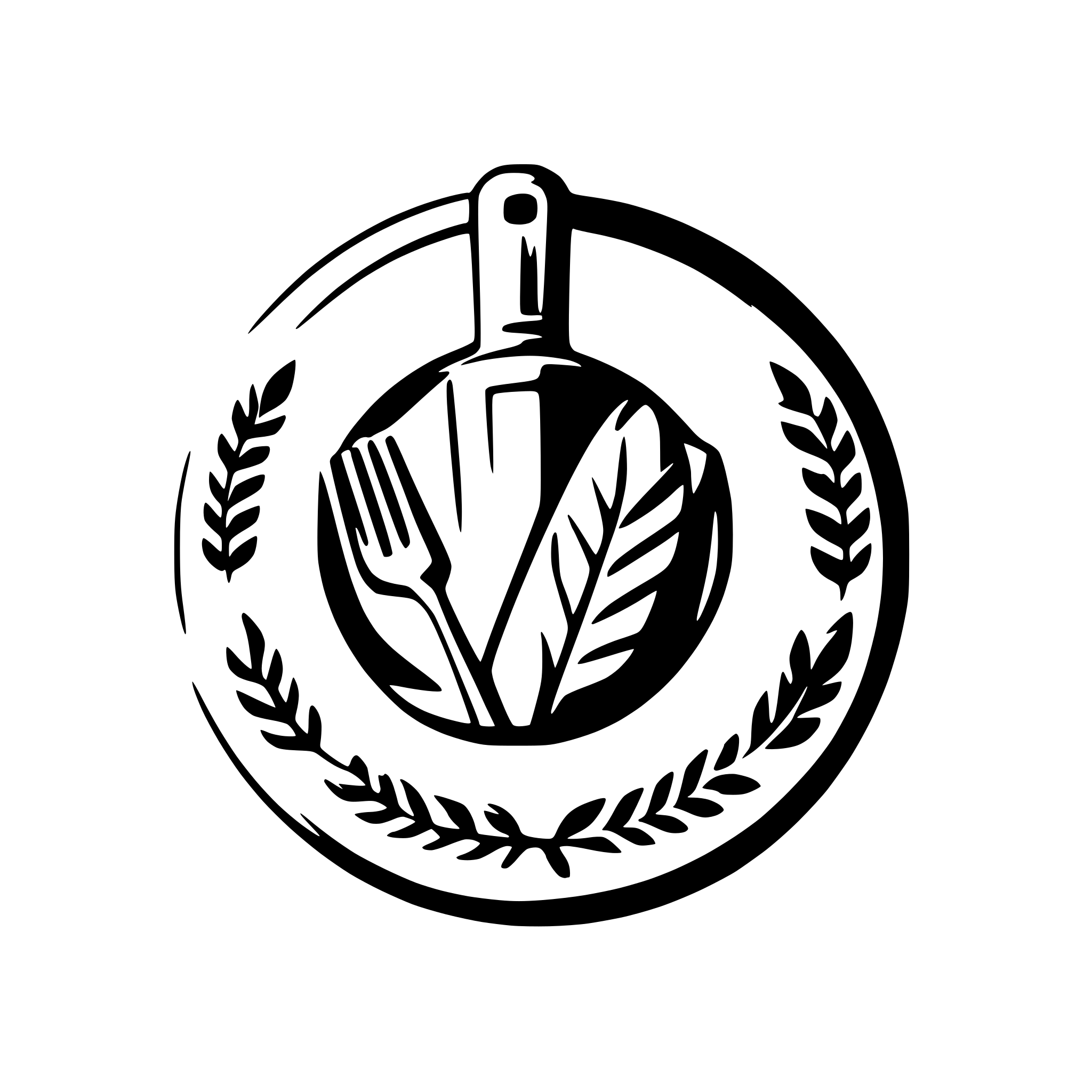 AI-generated SVG of a LOGO cookcape
