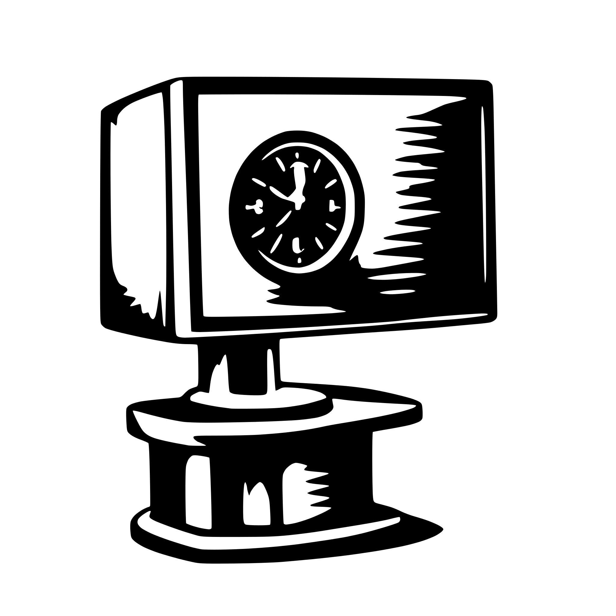 AI-generated SVG of 'monitor change'