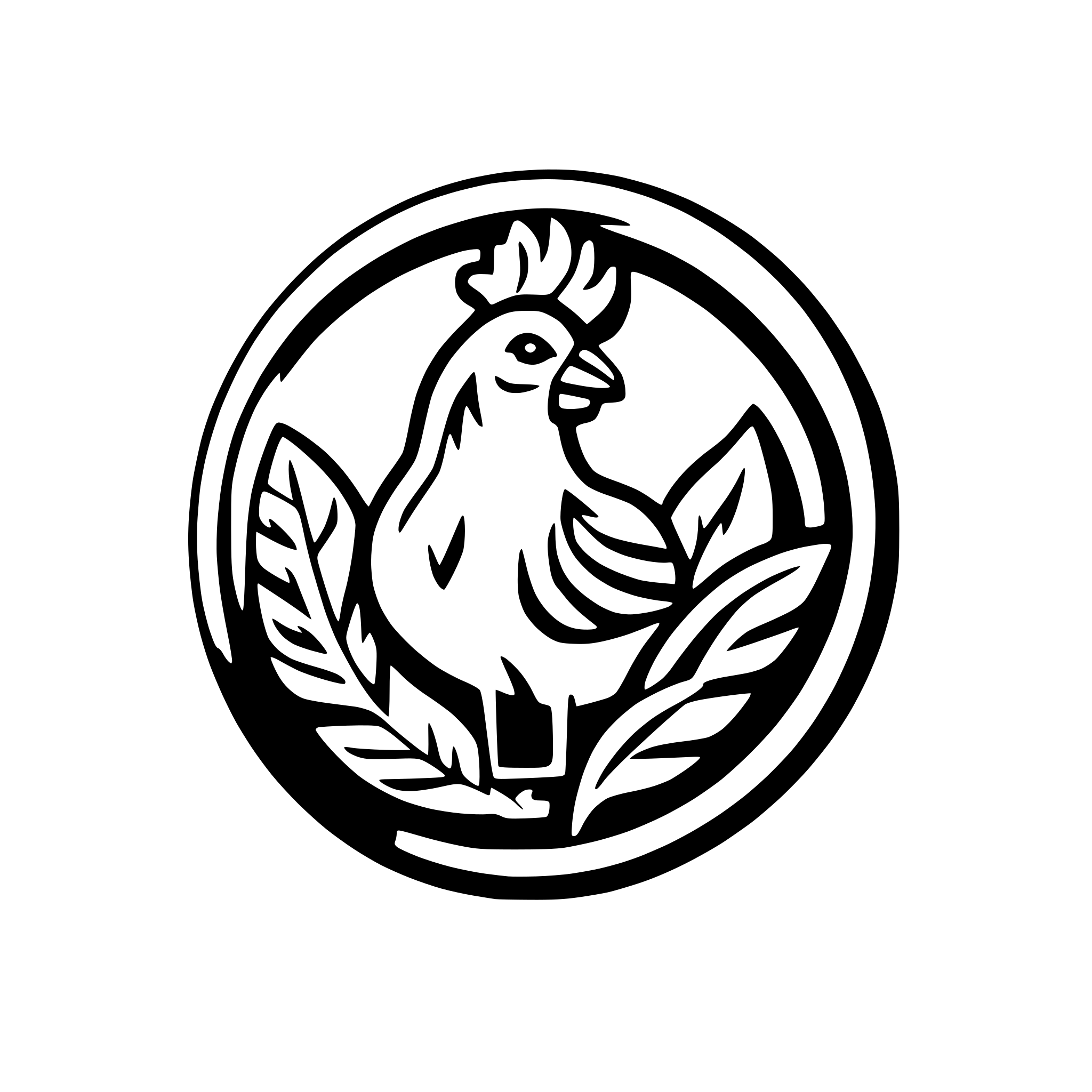 AI-generated SVG of a cock