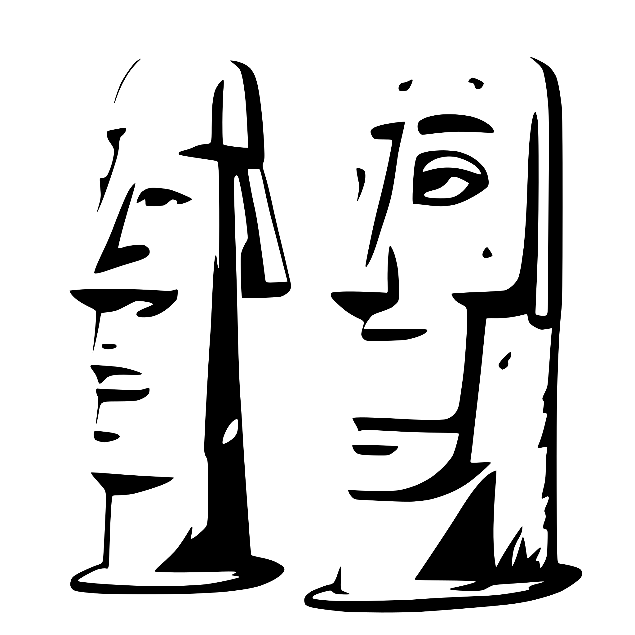 AI-generated SVG of a side view of a minimalist moai