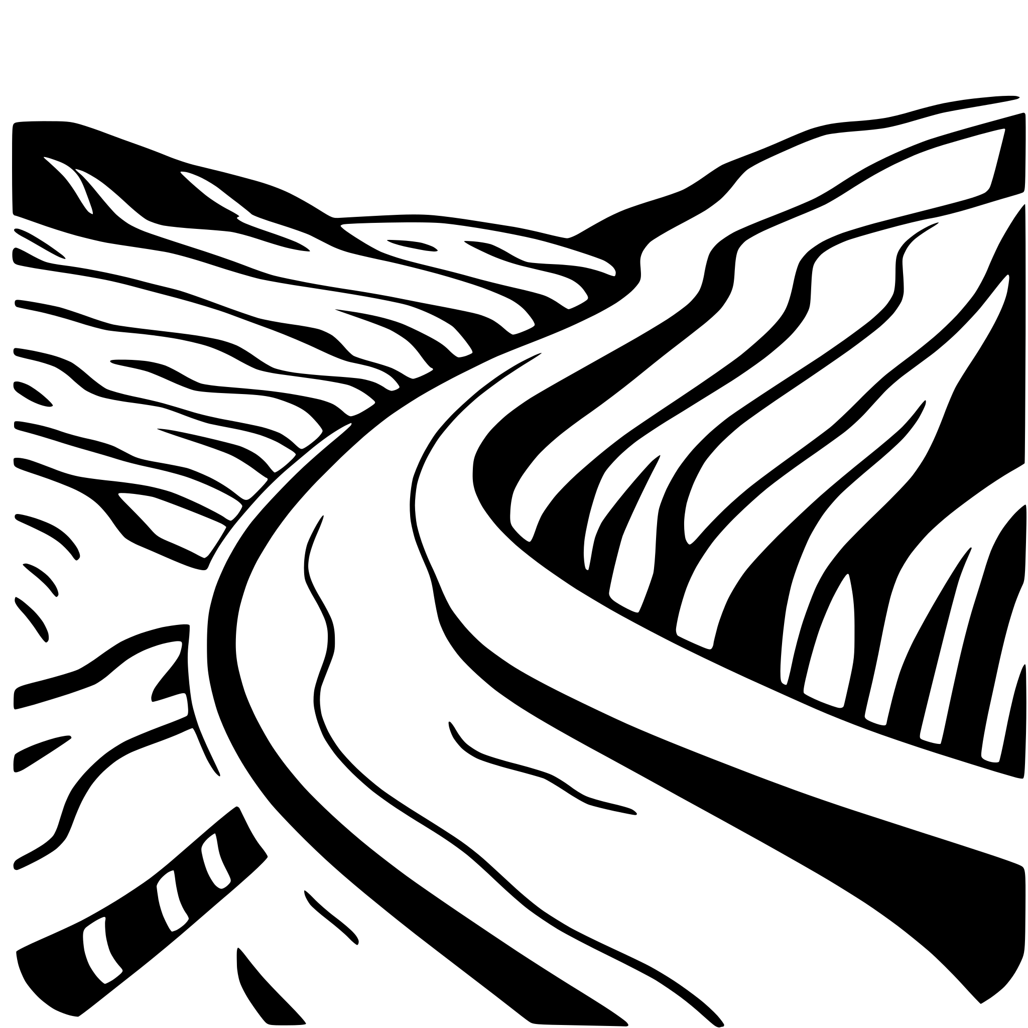 AI-generated SVG of 'river winding through valley'