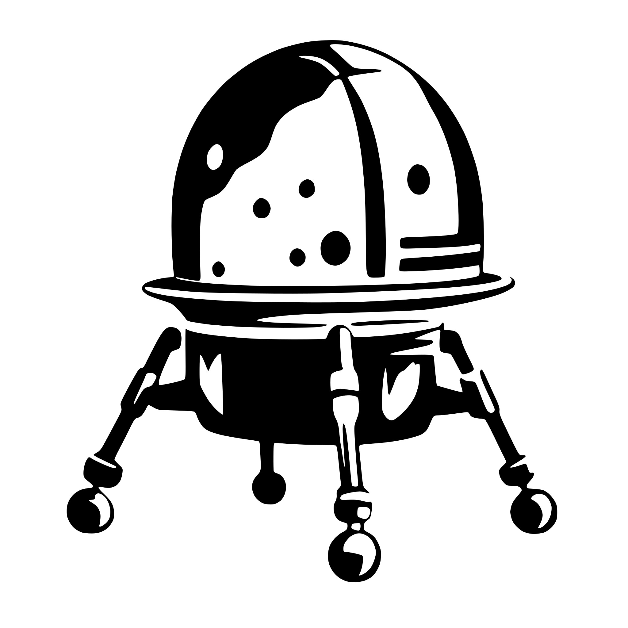 AI-generated SVG of a moon lander with only two legs