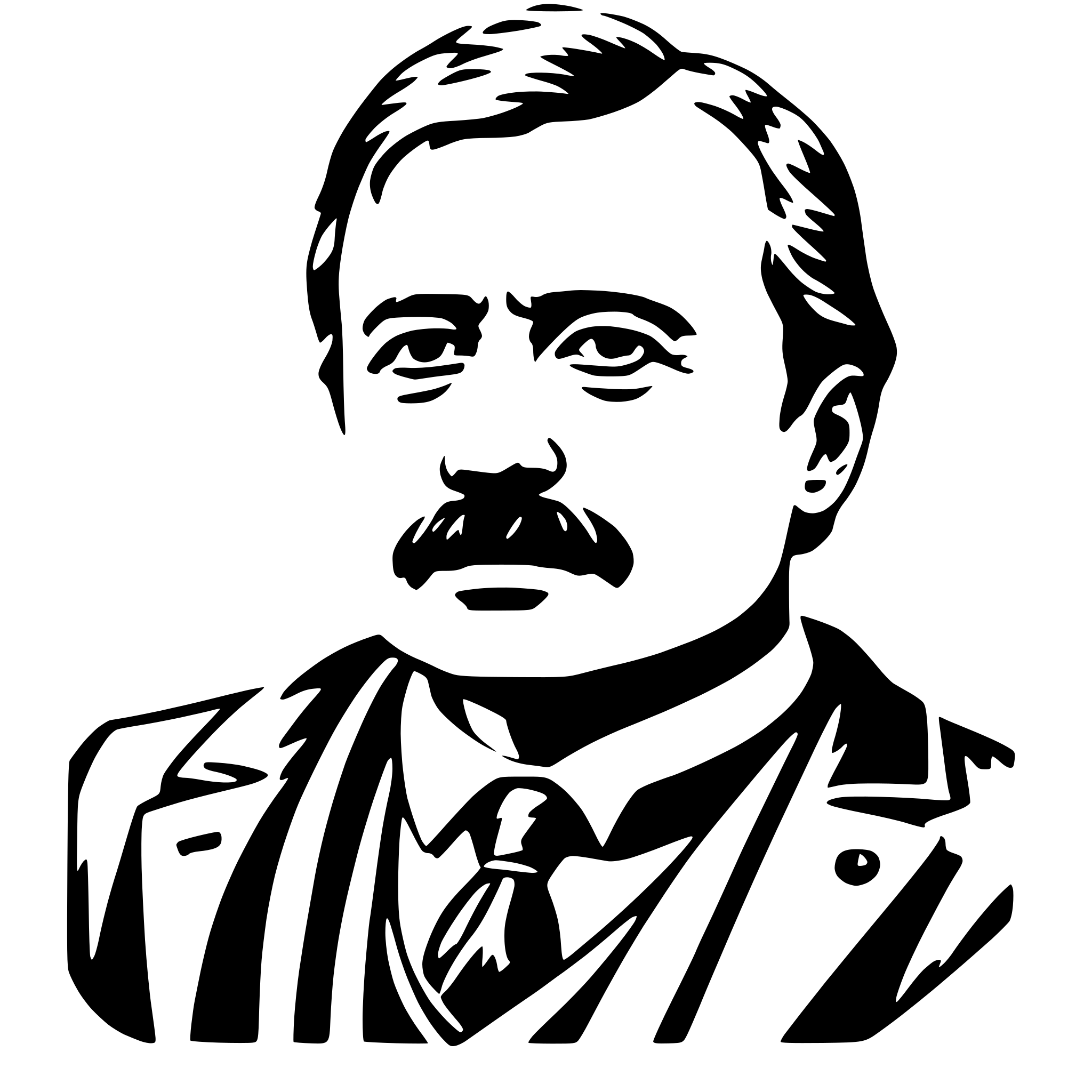 AI-generated SVG of a theodore roosevelt