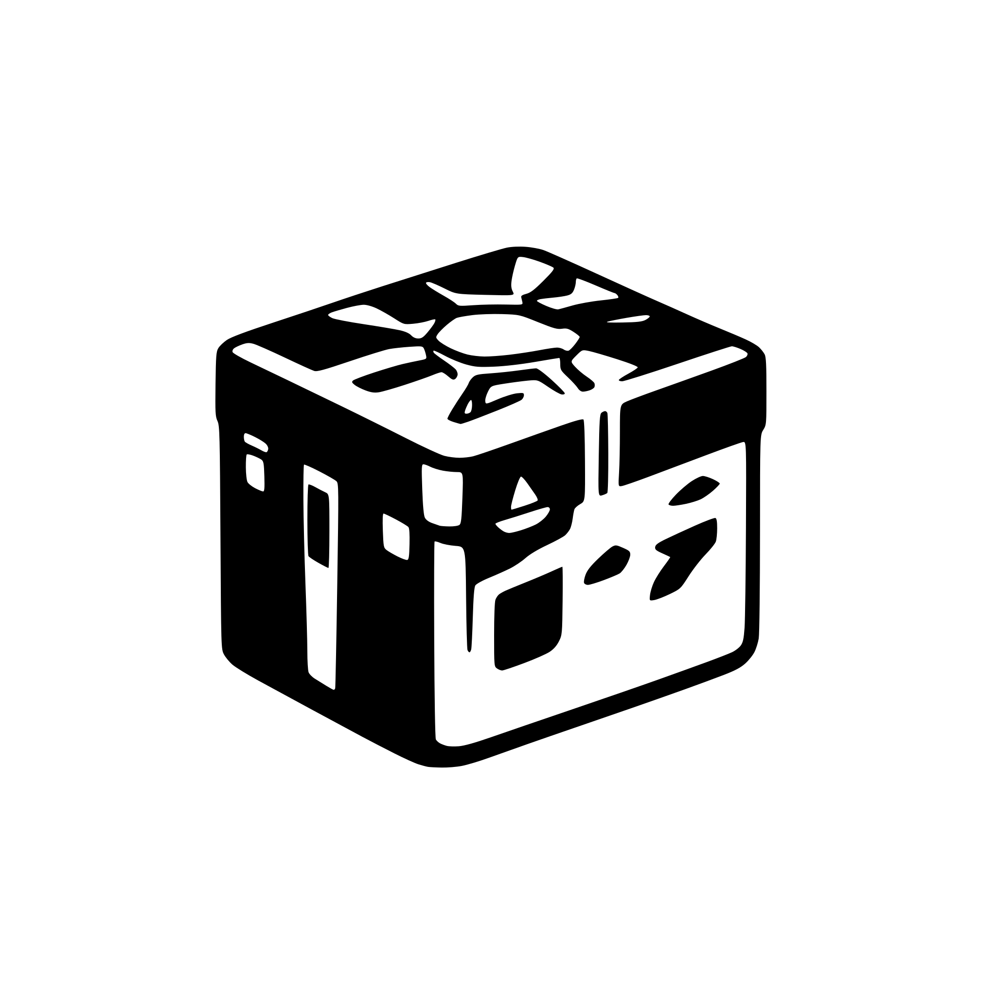 AI-generated SVG of a drone coming out of a box