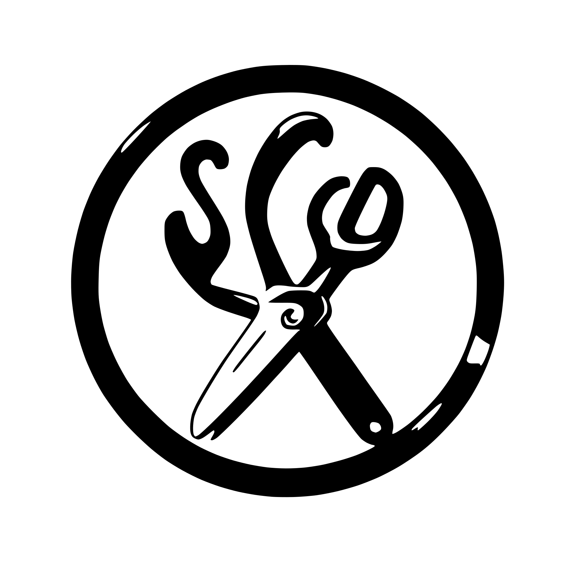 AI-generated SVG of a recreate this scissors cutting a ribbon logo as a flat simple svg icon AI-generated SVG of a recreate this scissors cutting a ribbon logo as a flat simple svg icon