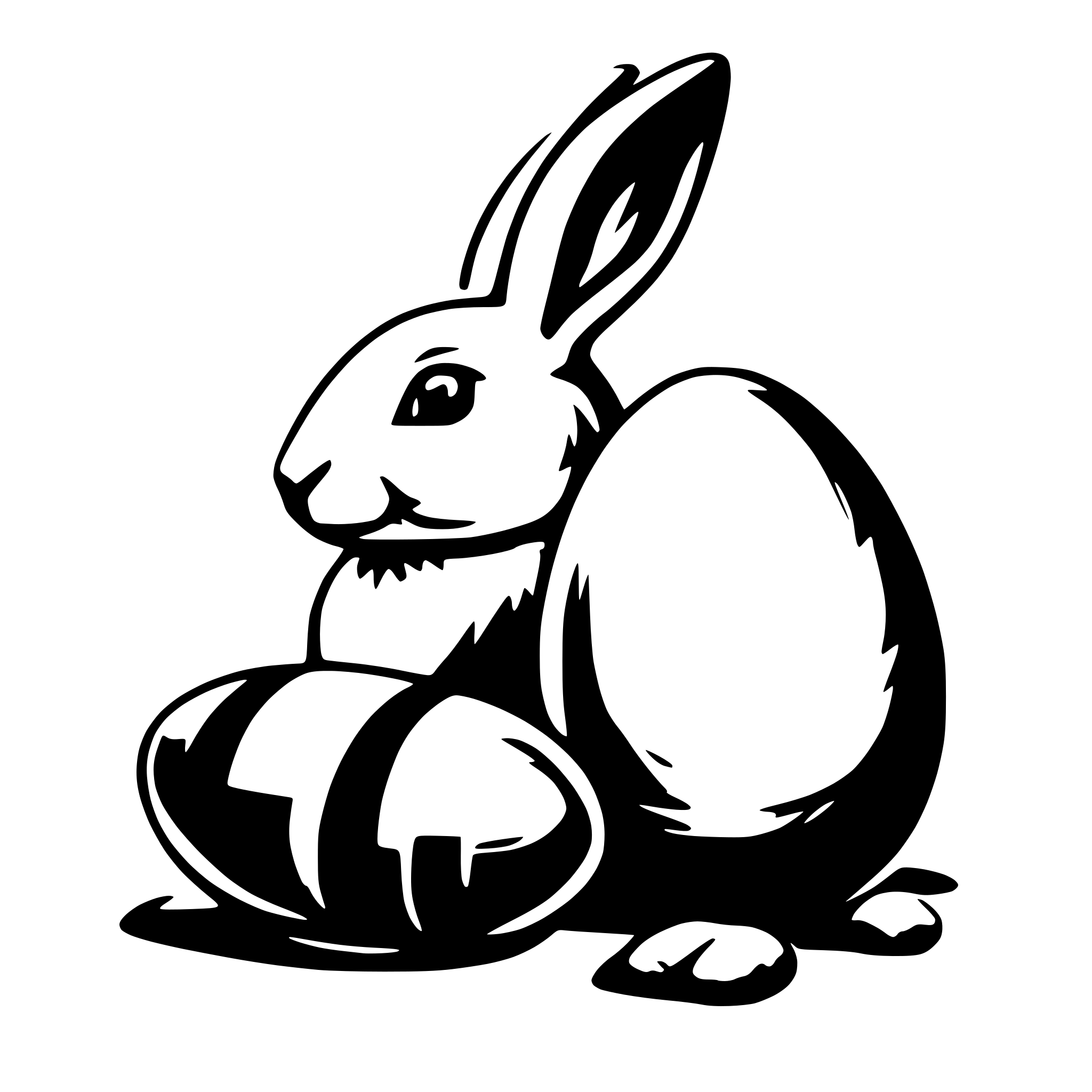 AI-generated SVG of 'easter'