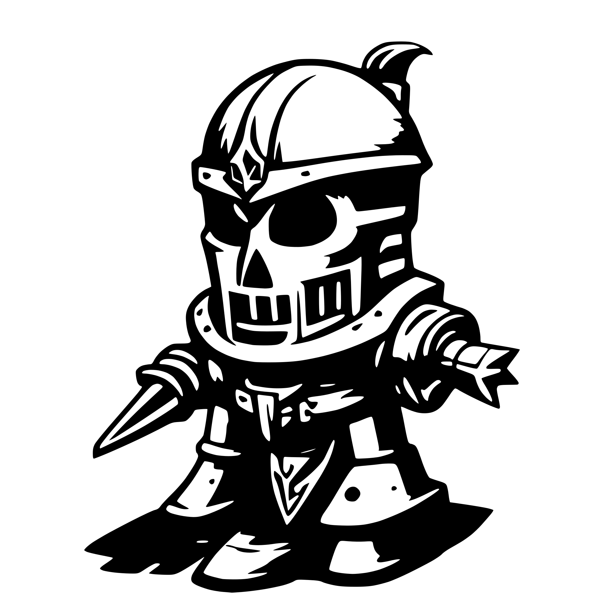 AI-generated SVG of 'Warhammer'