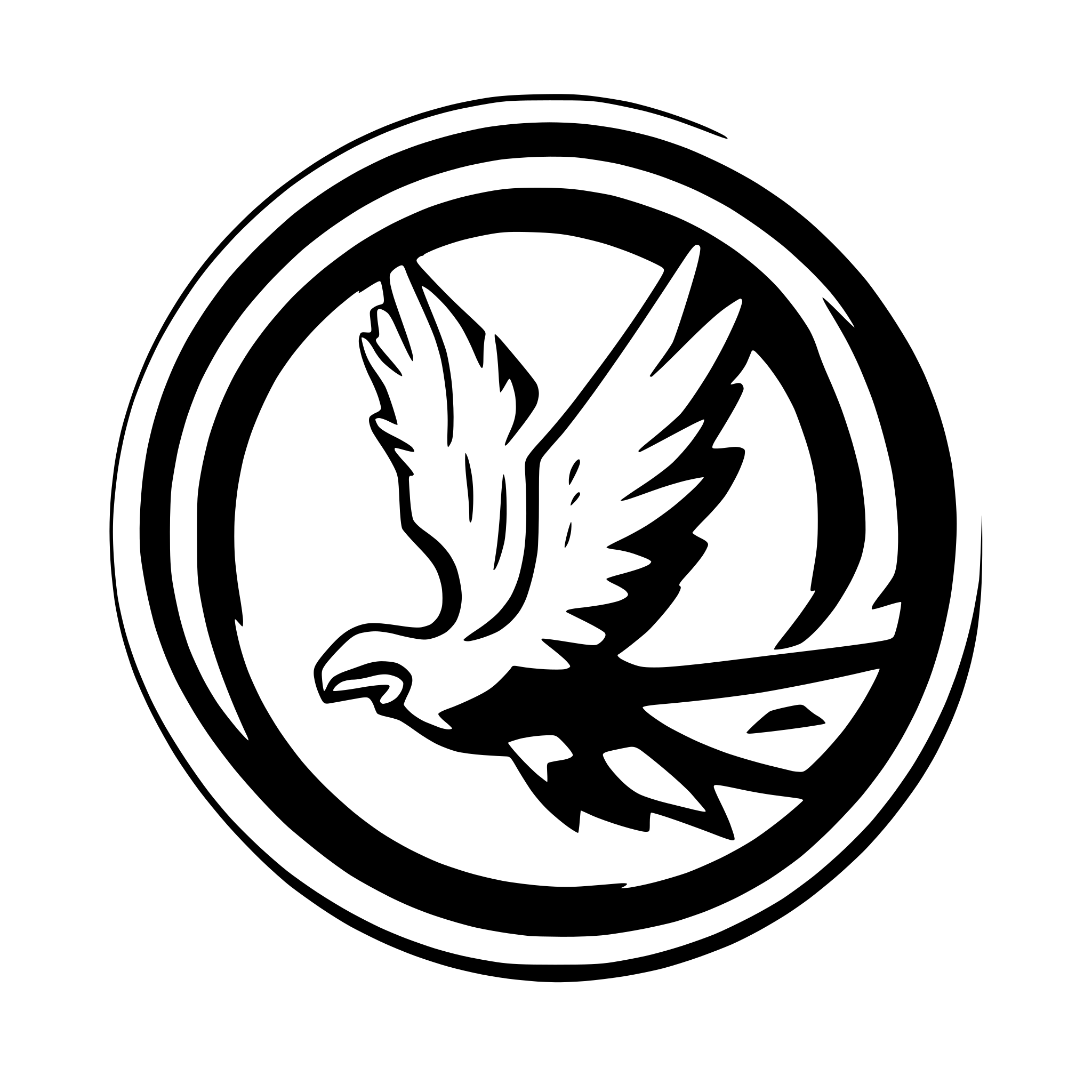AI-generated SVG of a A modern, minimalist logo featuring a circular shape with a smooth gradient transitioning through red, yellow, green, and blue. Inside, an abstract white falcon shape with curved lines symbolizes freedom and vision. Below, a clean sans-serif text reads "Falkensee bekennt Farbe."