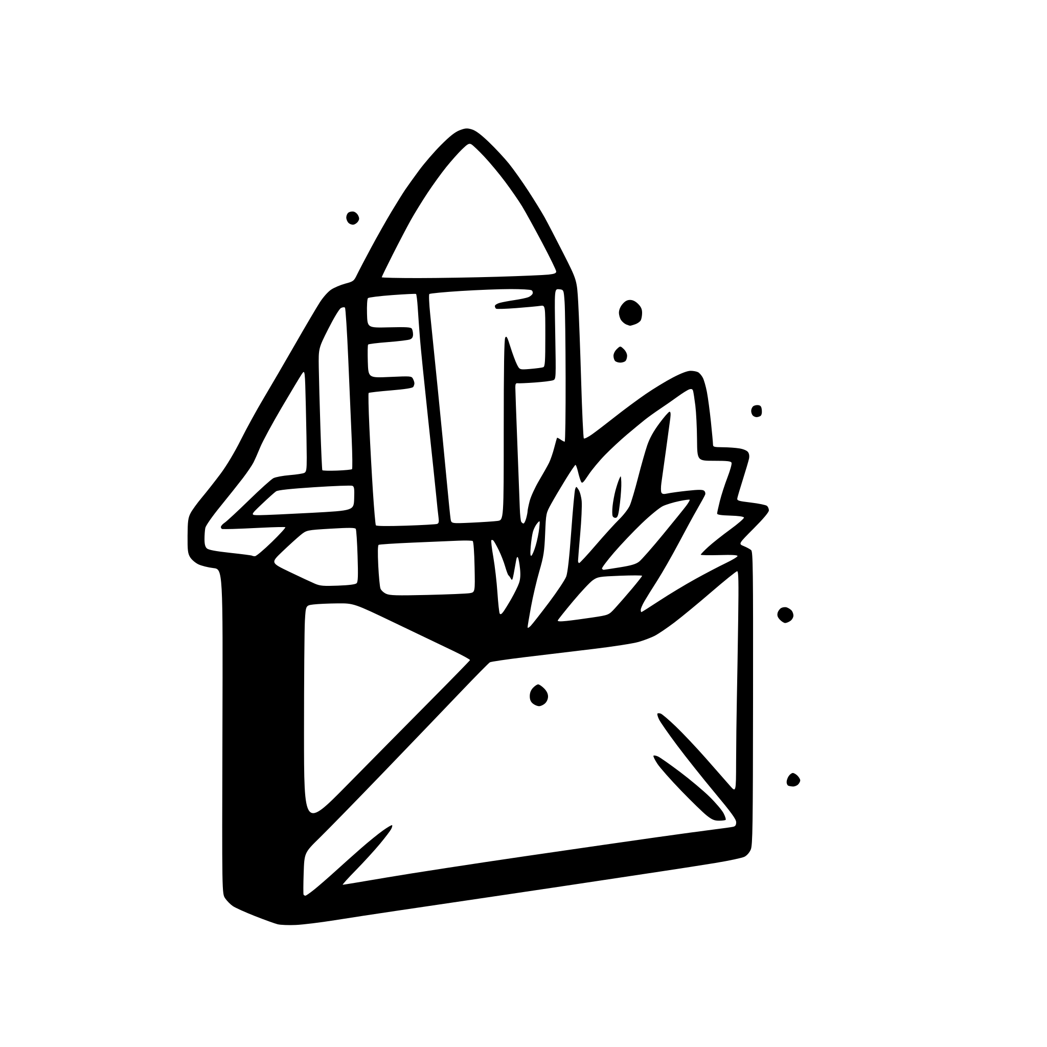 AI-generated SVG of a Envelope with a rocket going out of the envelope