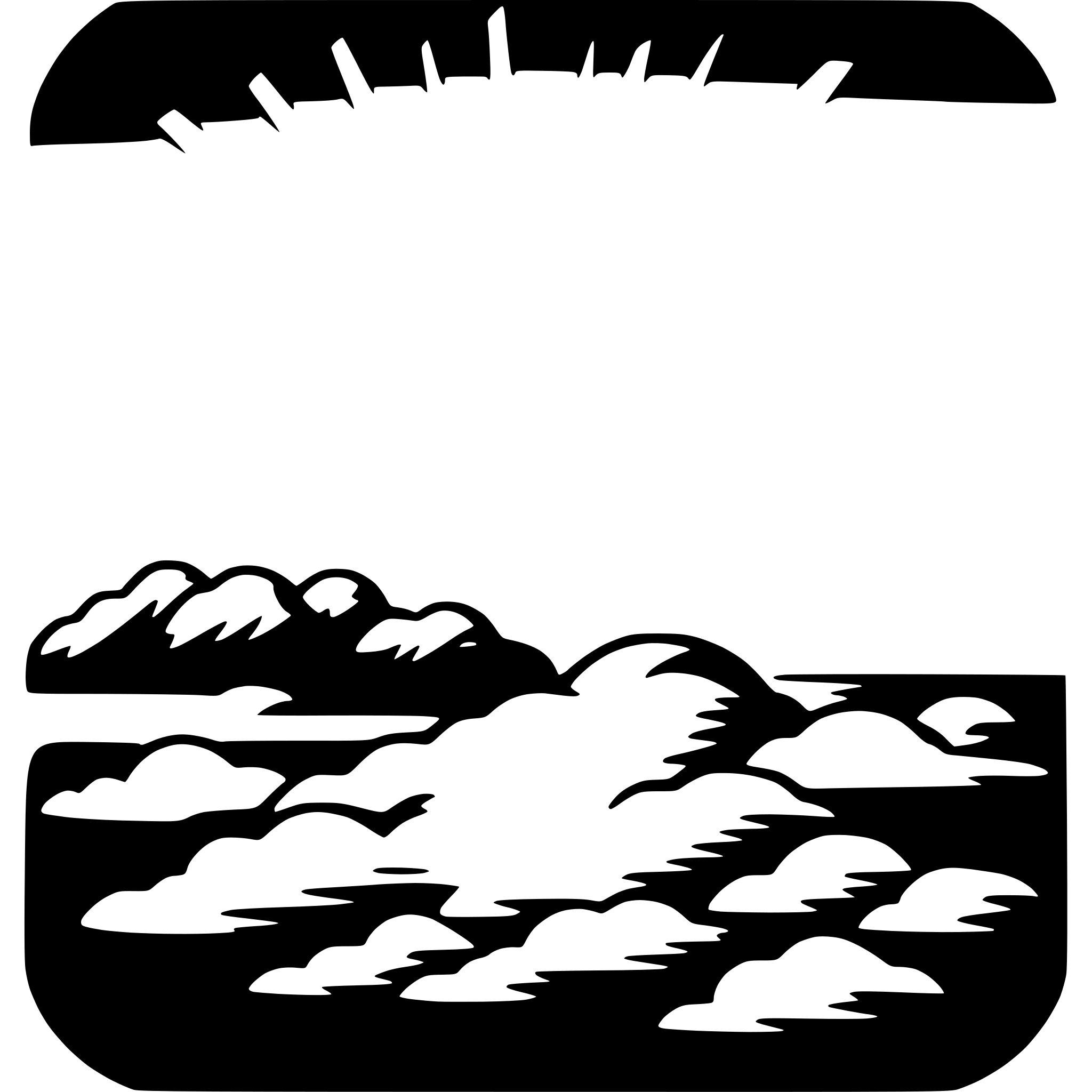 AI-generated SVG of a sun and clouds
