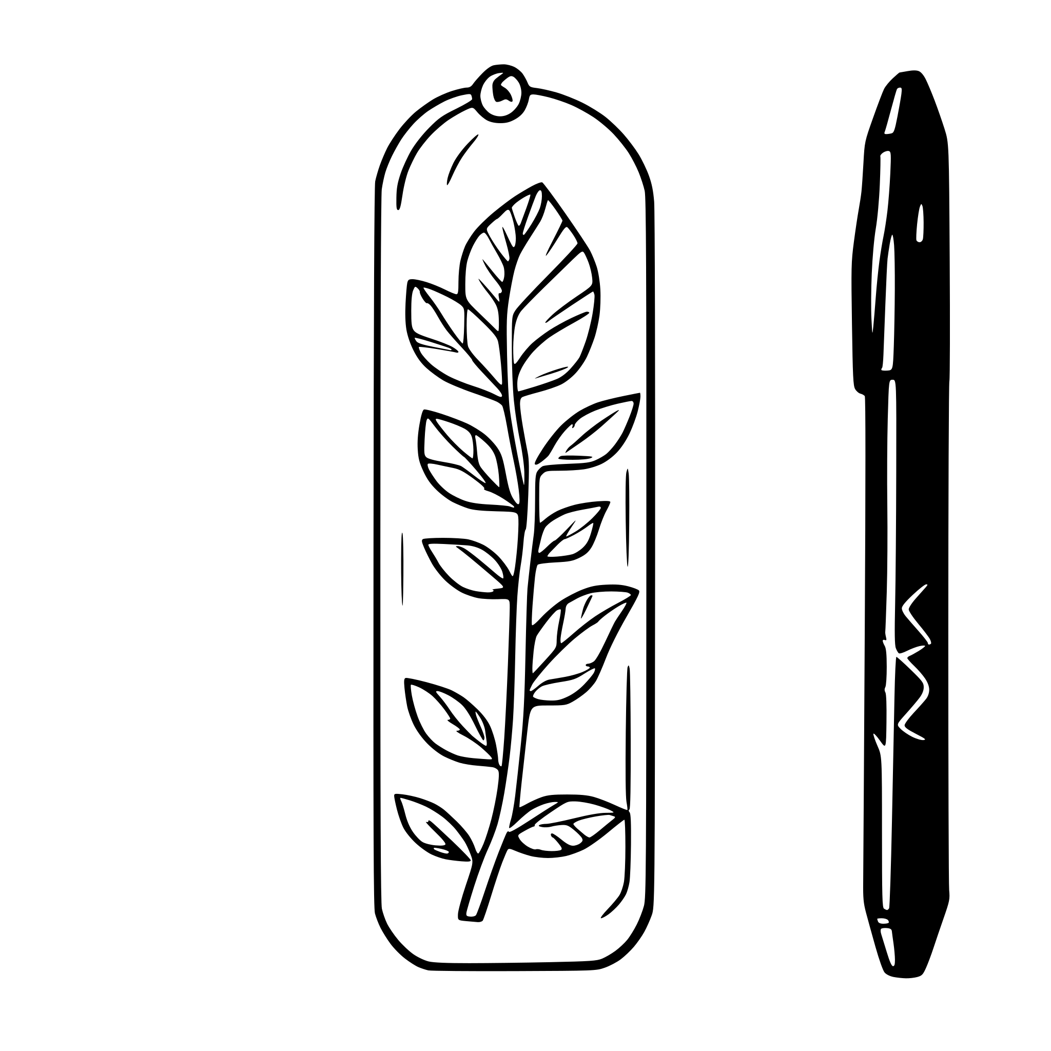 AI-generated SVG of a traditional style tattoo