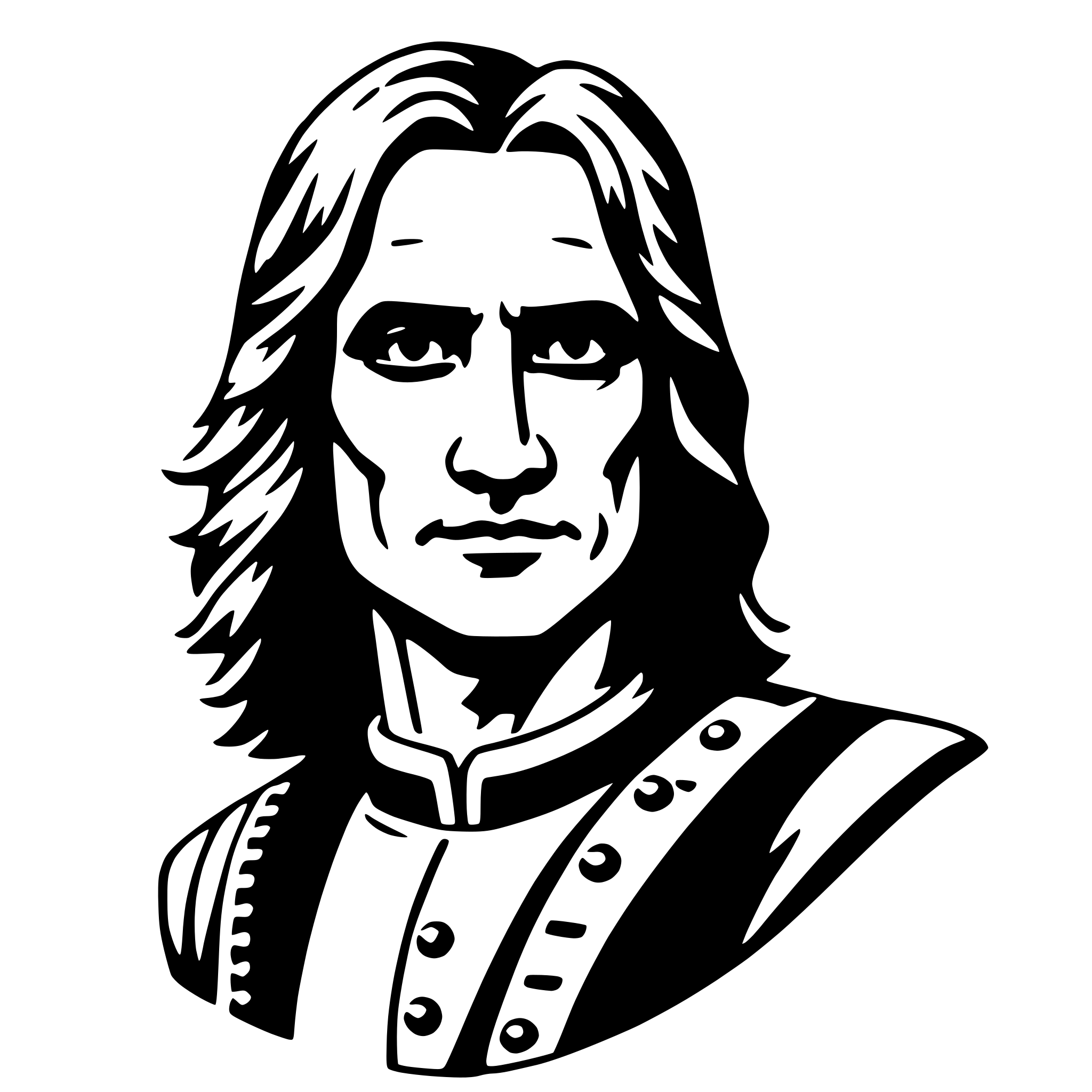 AI-generated SVG of a marduk