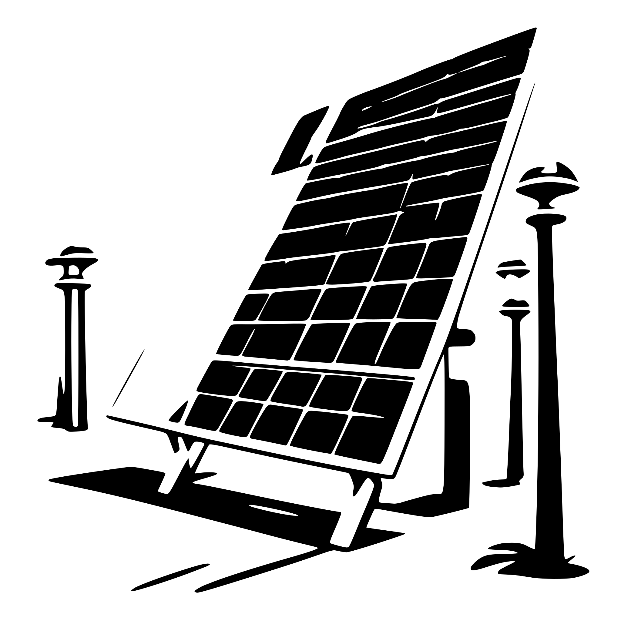 AI-generated SVG of a photovoltaic panel