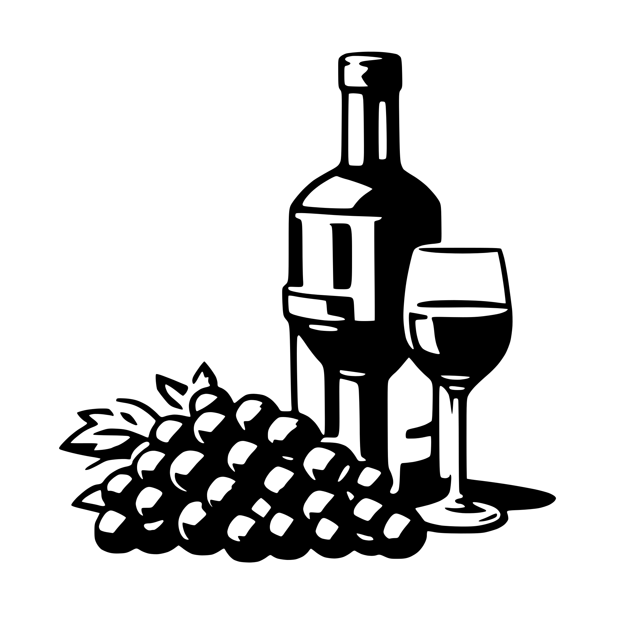 AI-generated SVG of 'wine'