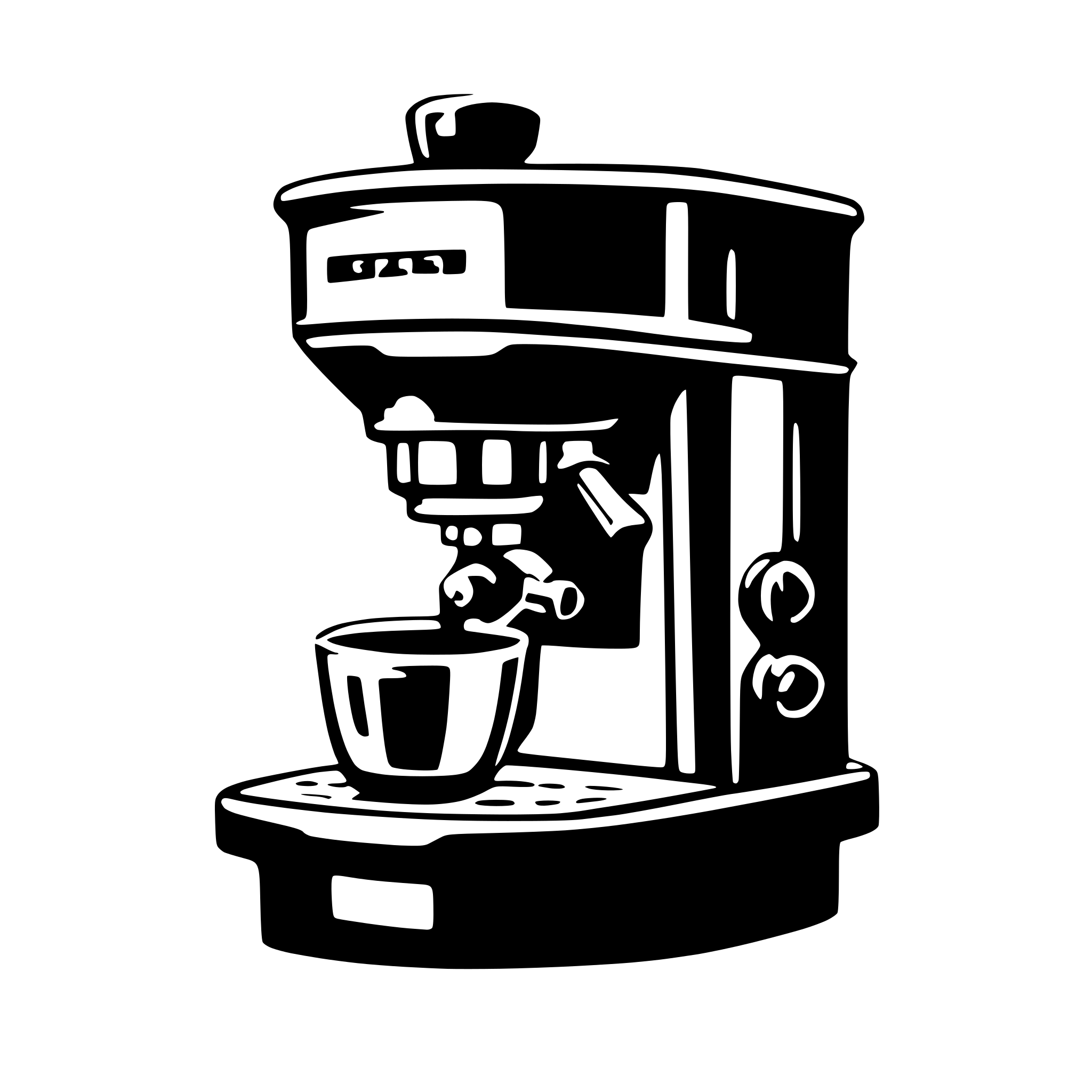 AI-generated SVG of 'espresso coffee machine'