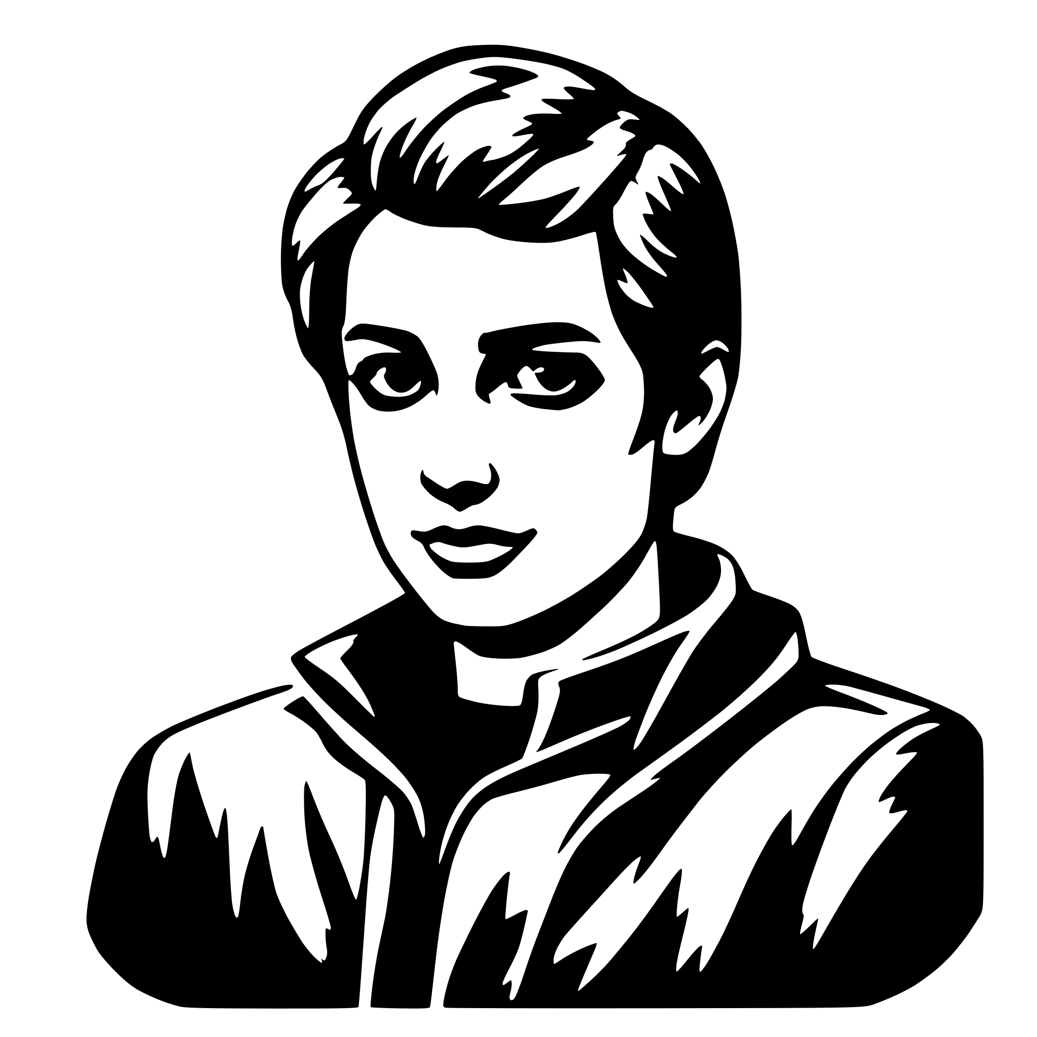AI-generated SVG of 'user'