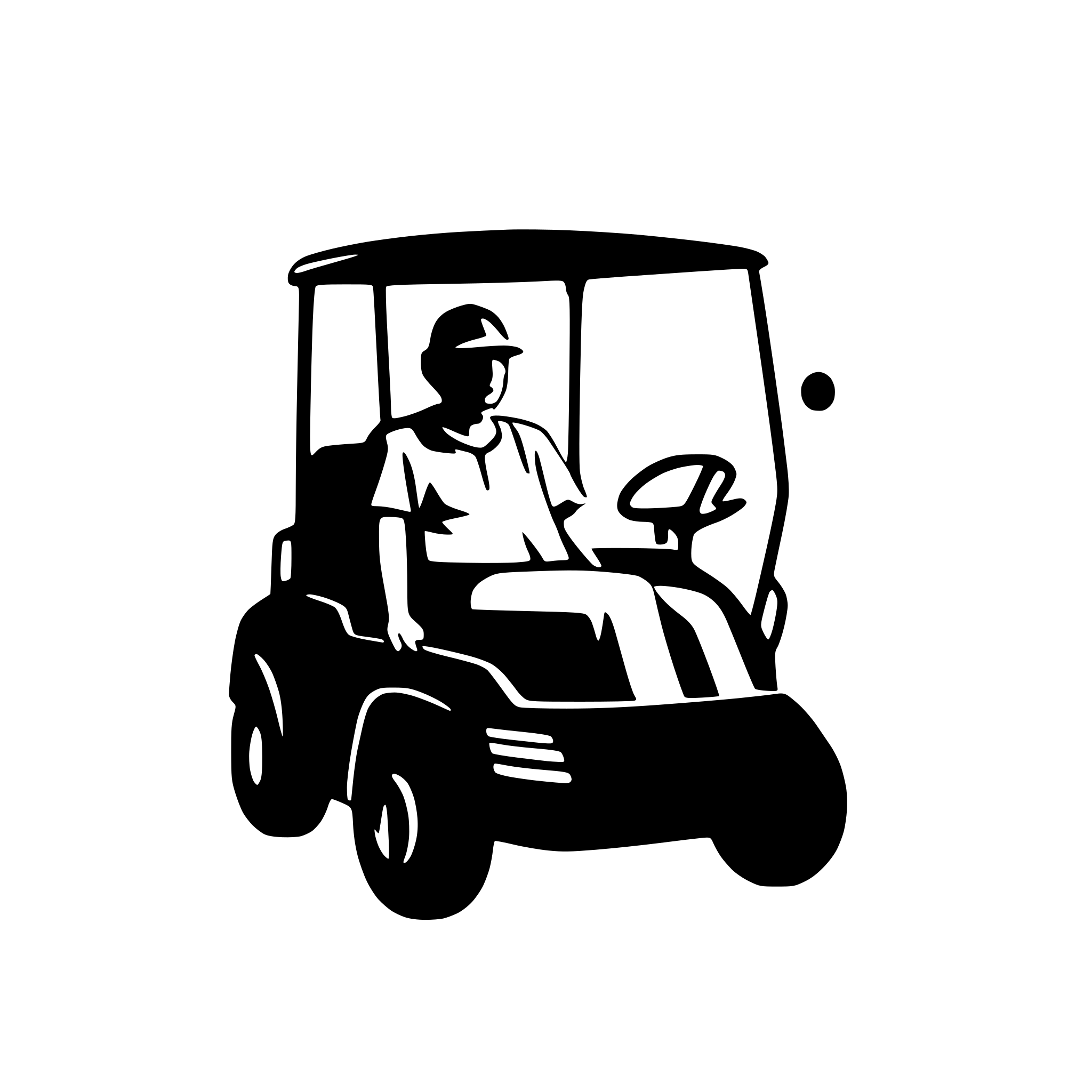 AI-generated SVG of a fat belly man sitting inside a golf buggy AI-generated SVG of a fat belly man sitting inside a golf buggy