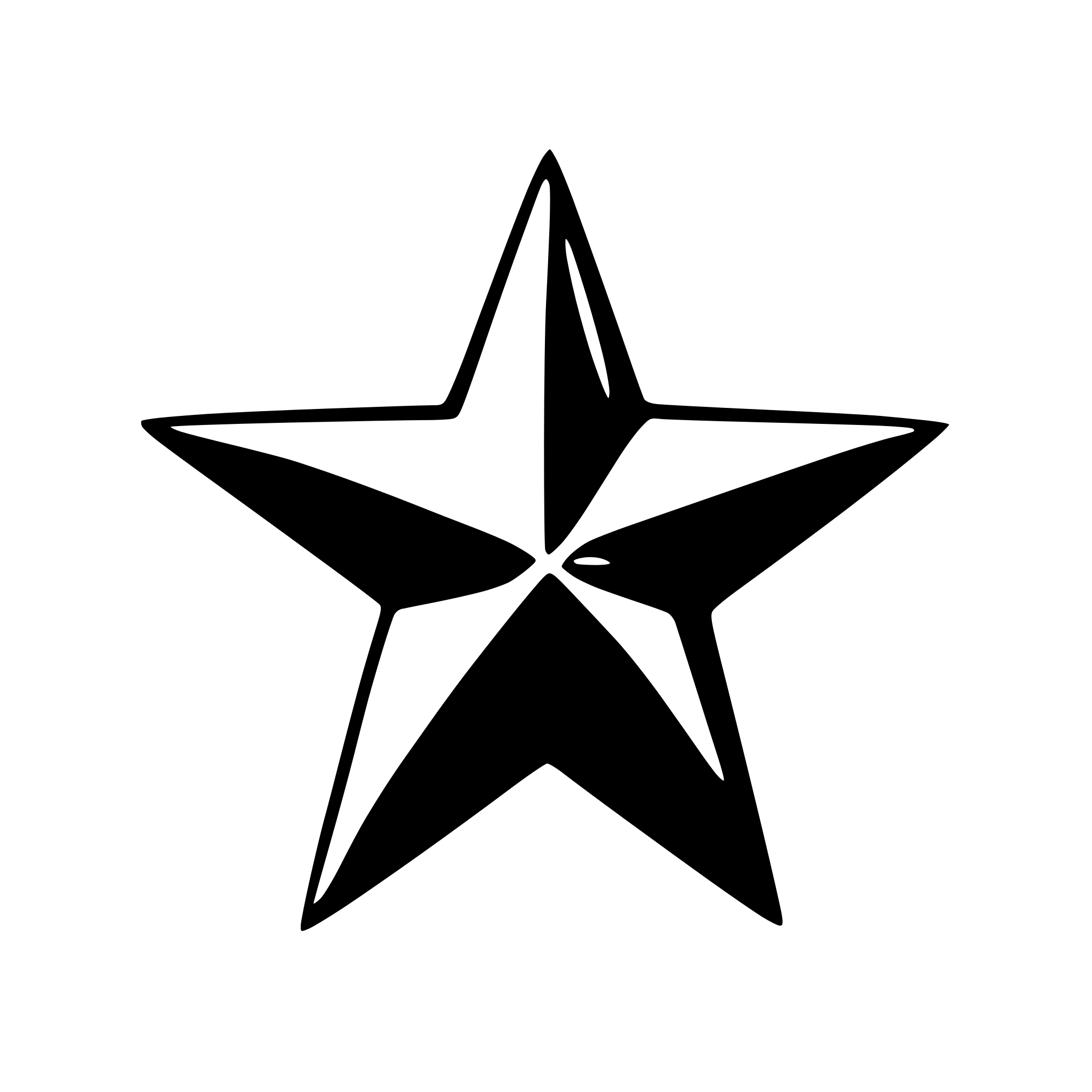 AI-generated SVG of a star