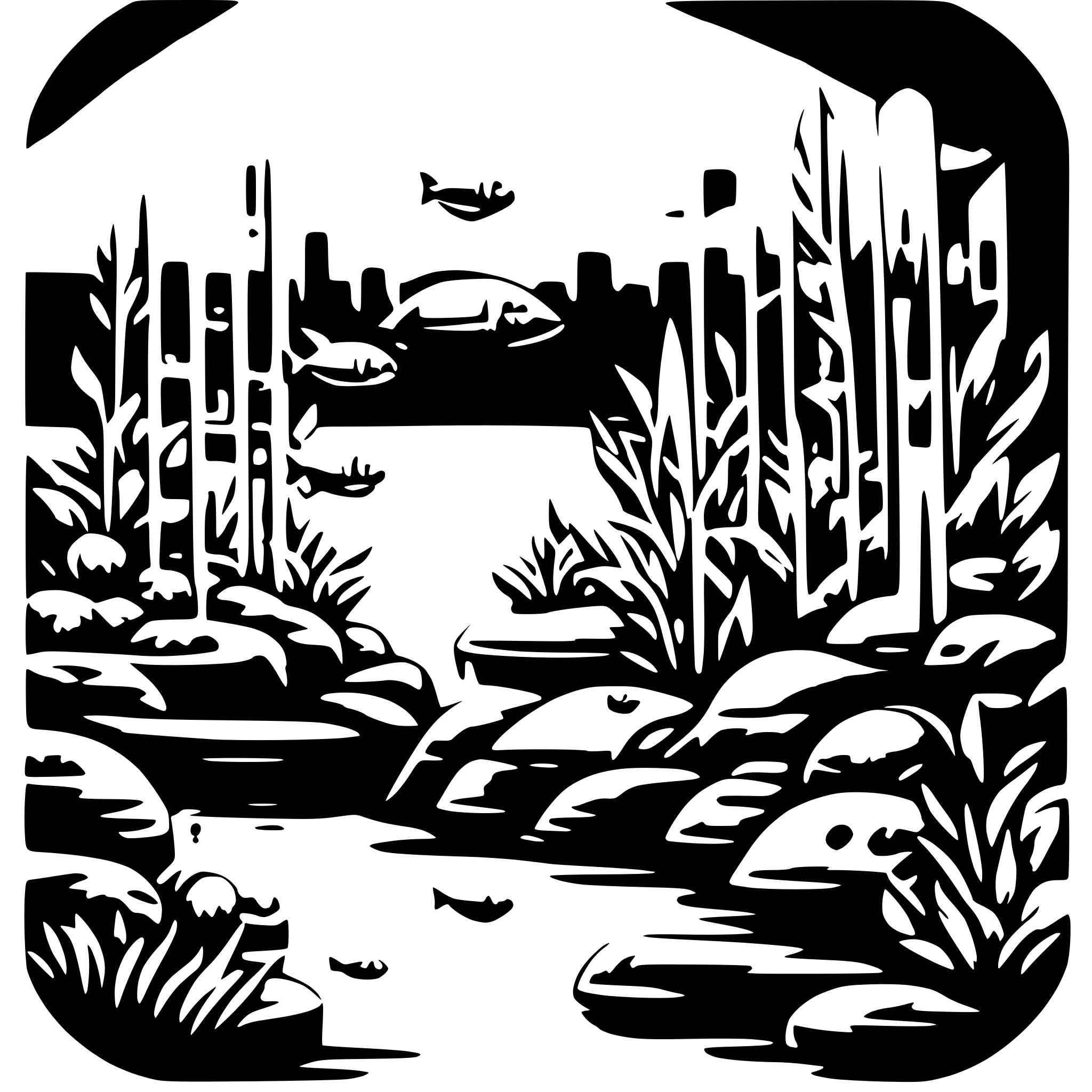 AI-generated SVG of 'under water ecosystem'