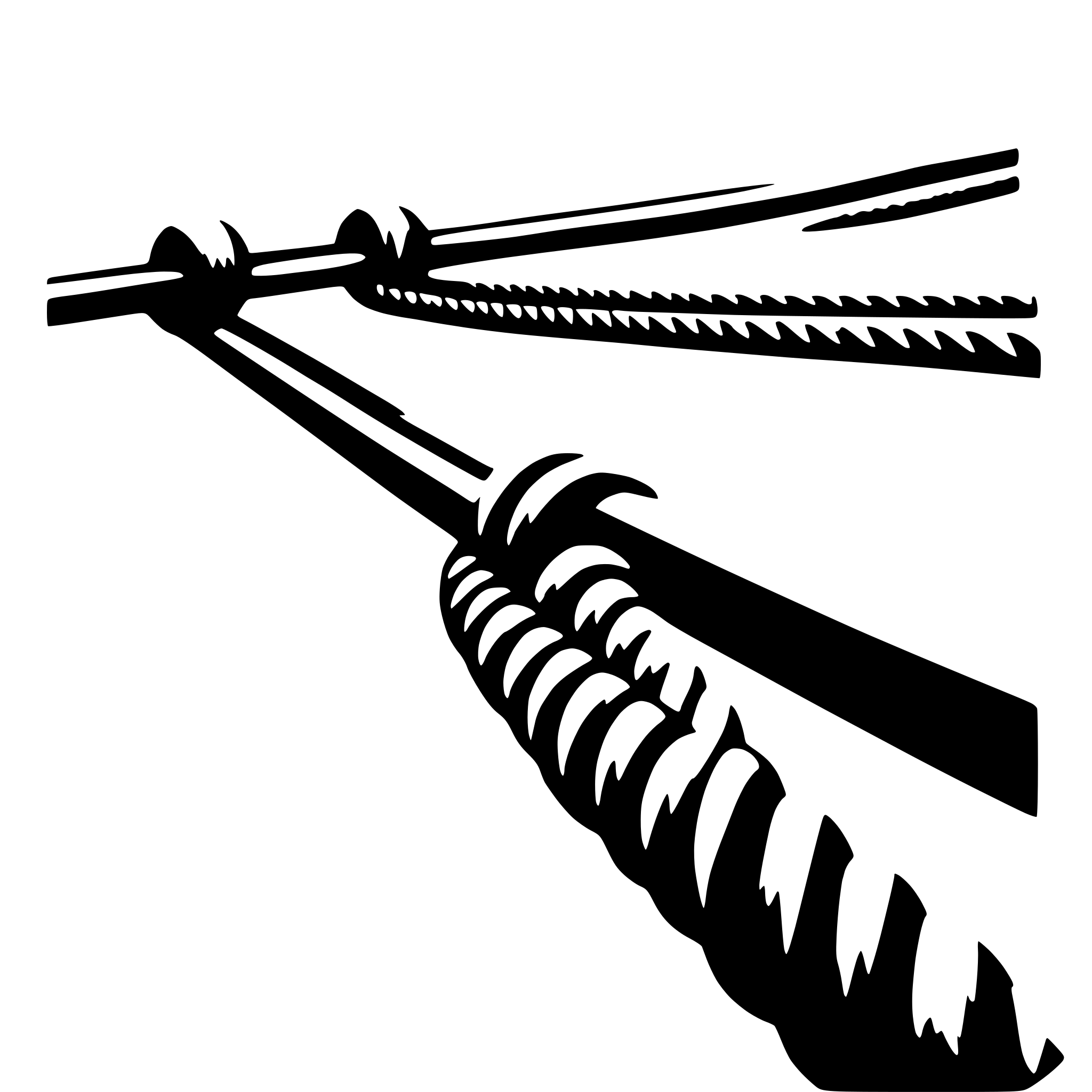 AI-generated SVG of 'a long rope'