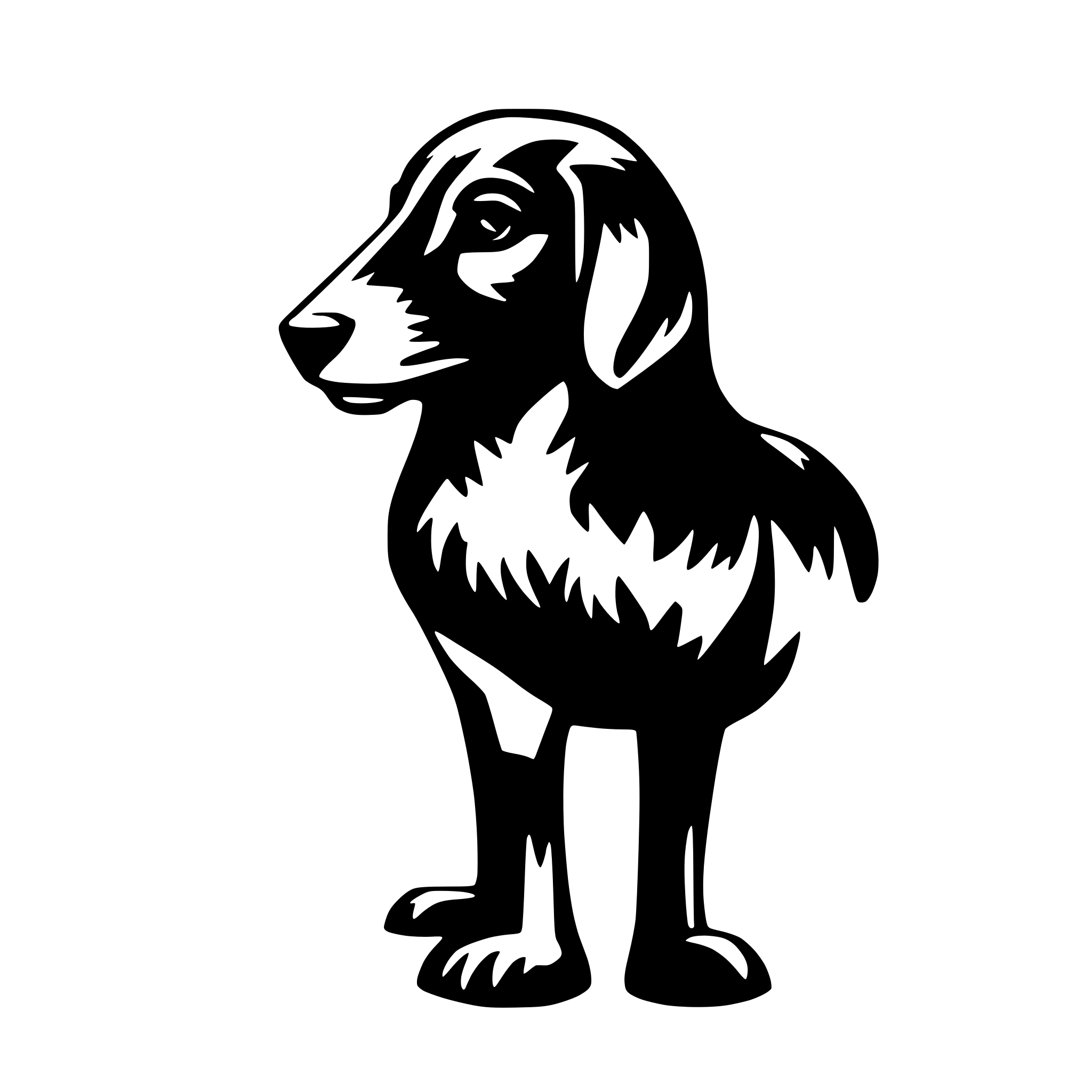 AI-generated SVG of a animal