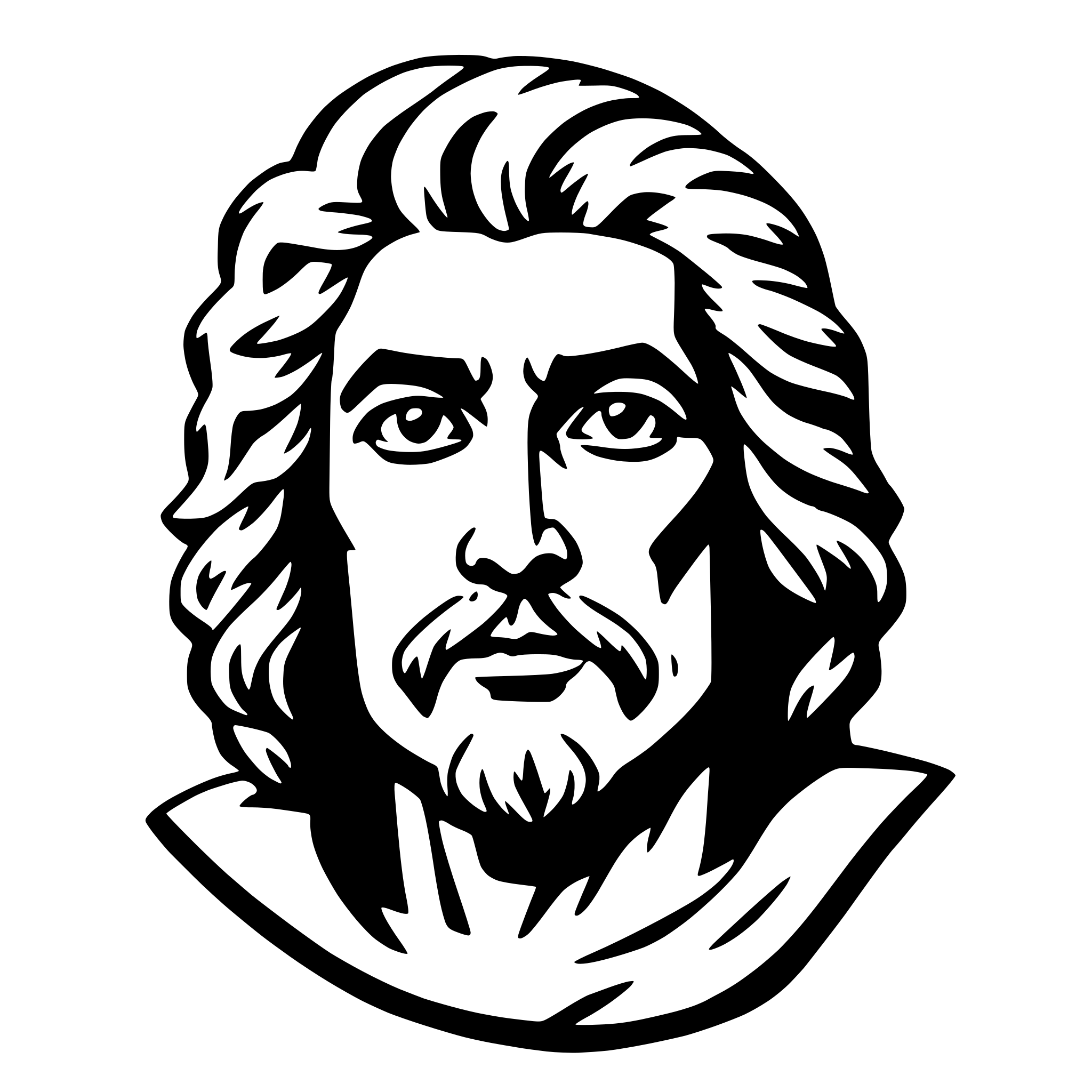 AI-generated SVG of 'zeus'