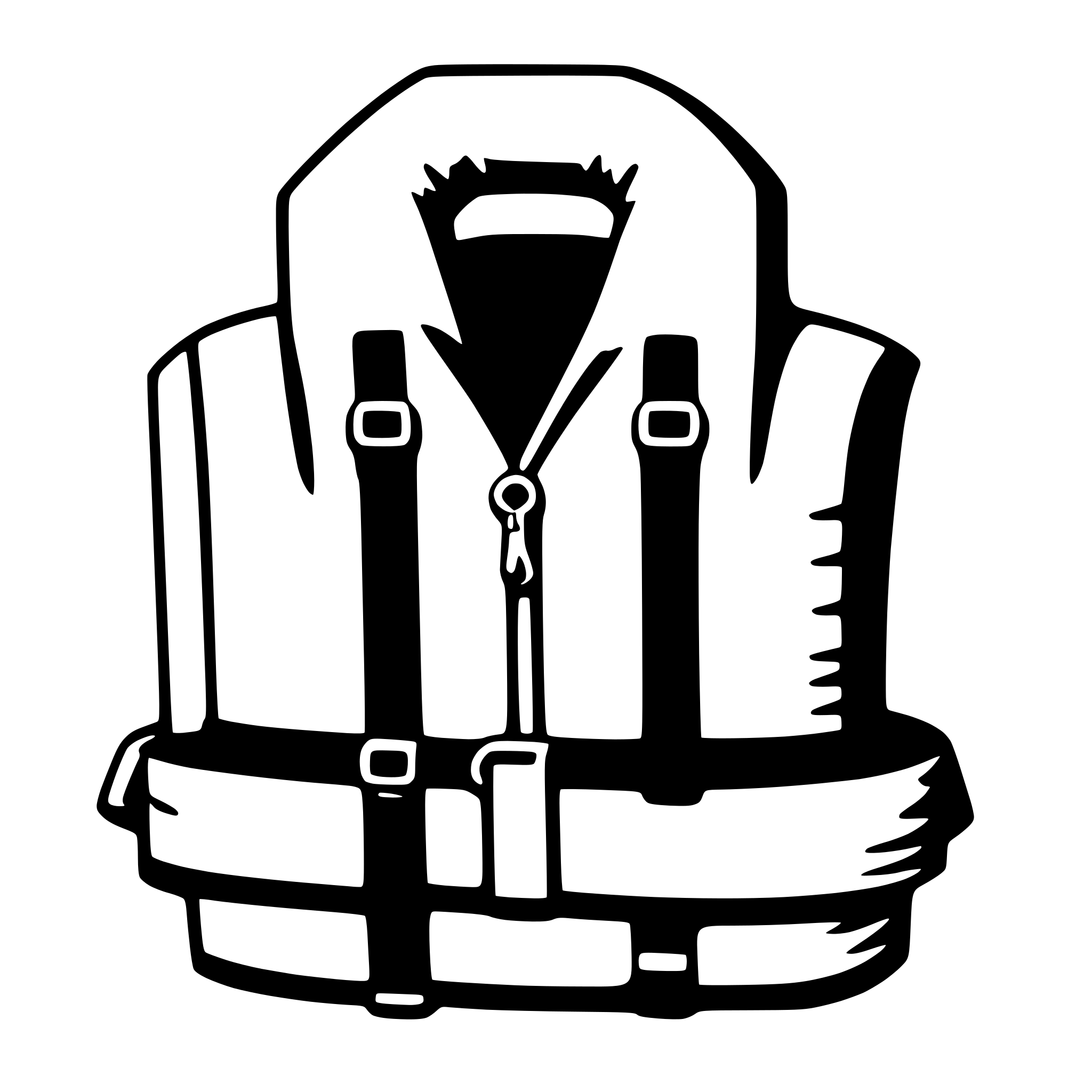 AI-generated SVG of 'lifejacket'