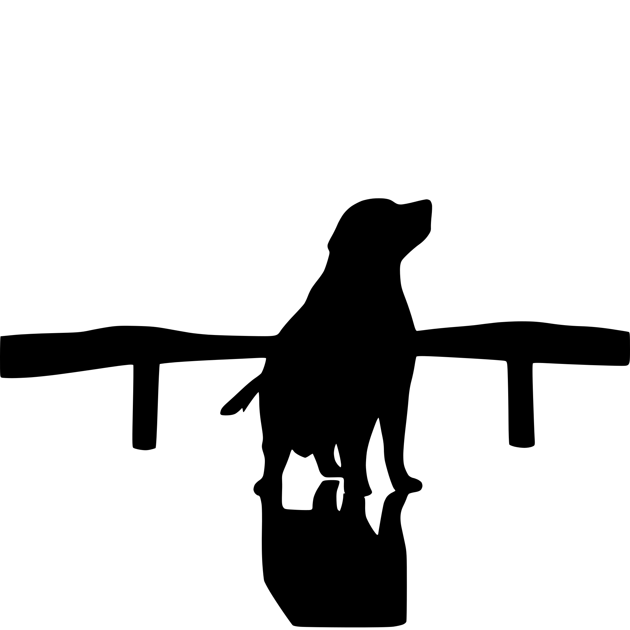 AI-generated SVG of a newfoundland