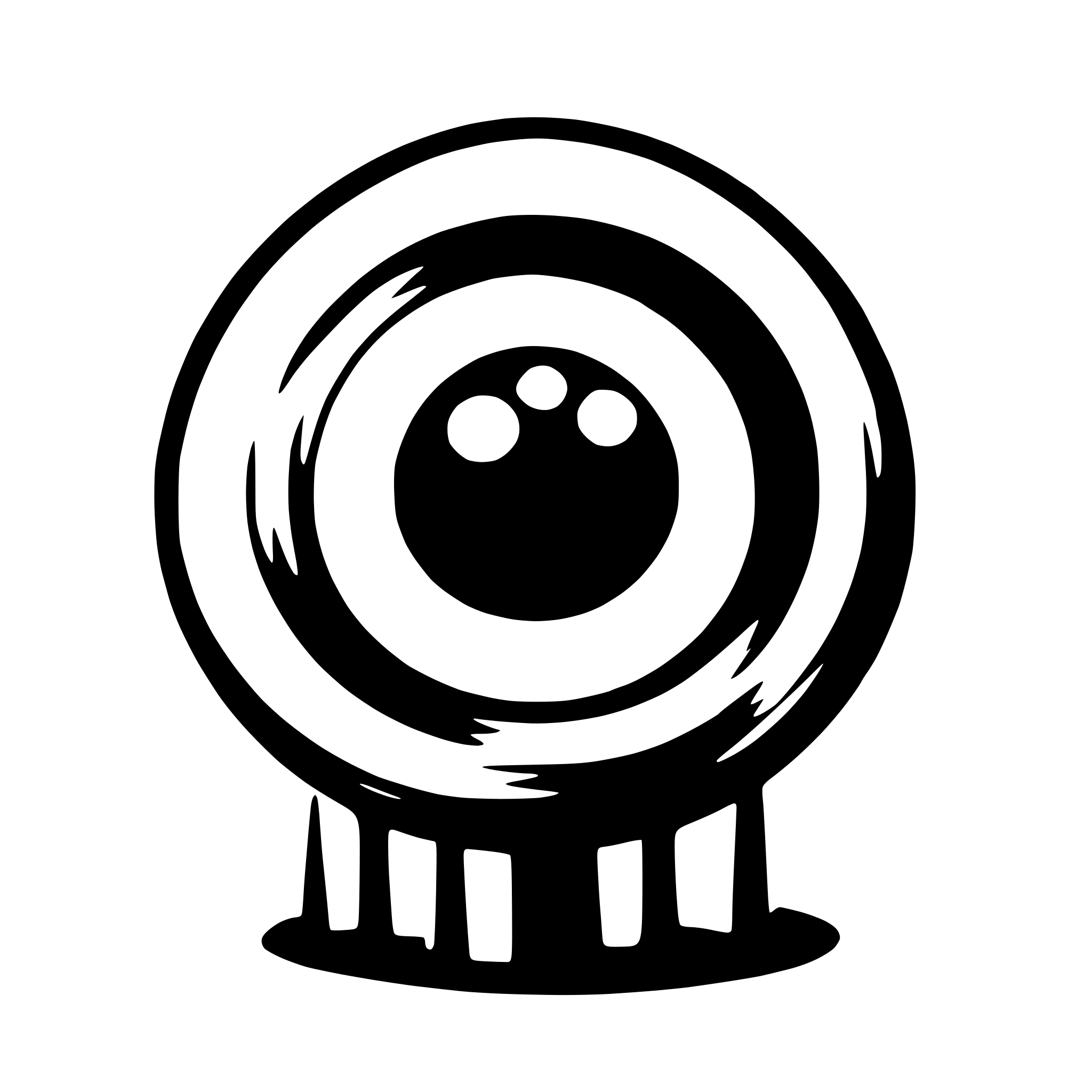 AI-generated SVG of 'eyeball'