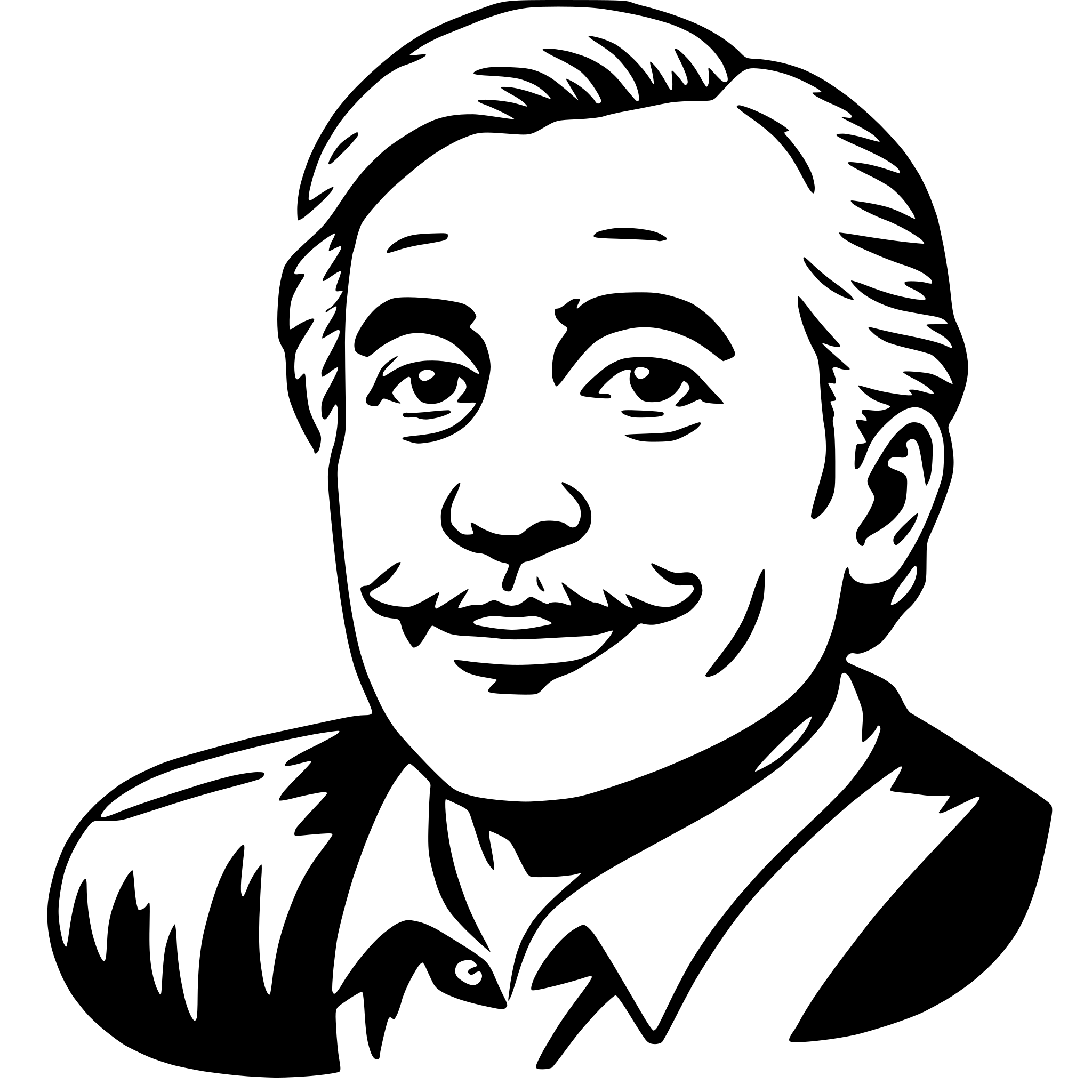 AI-generated SVG of a papa