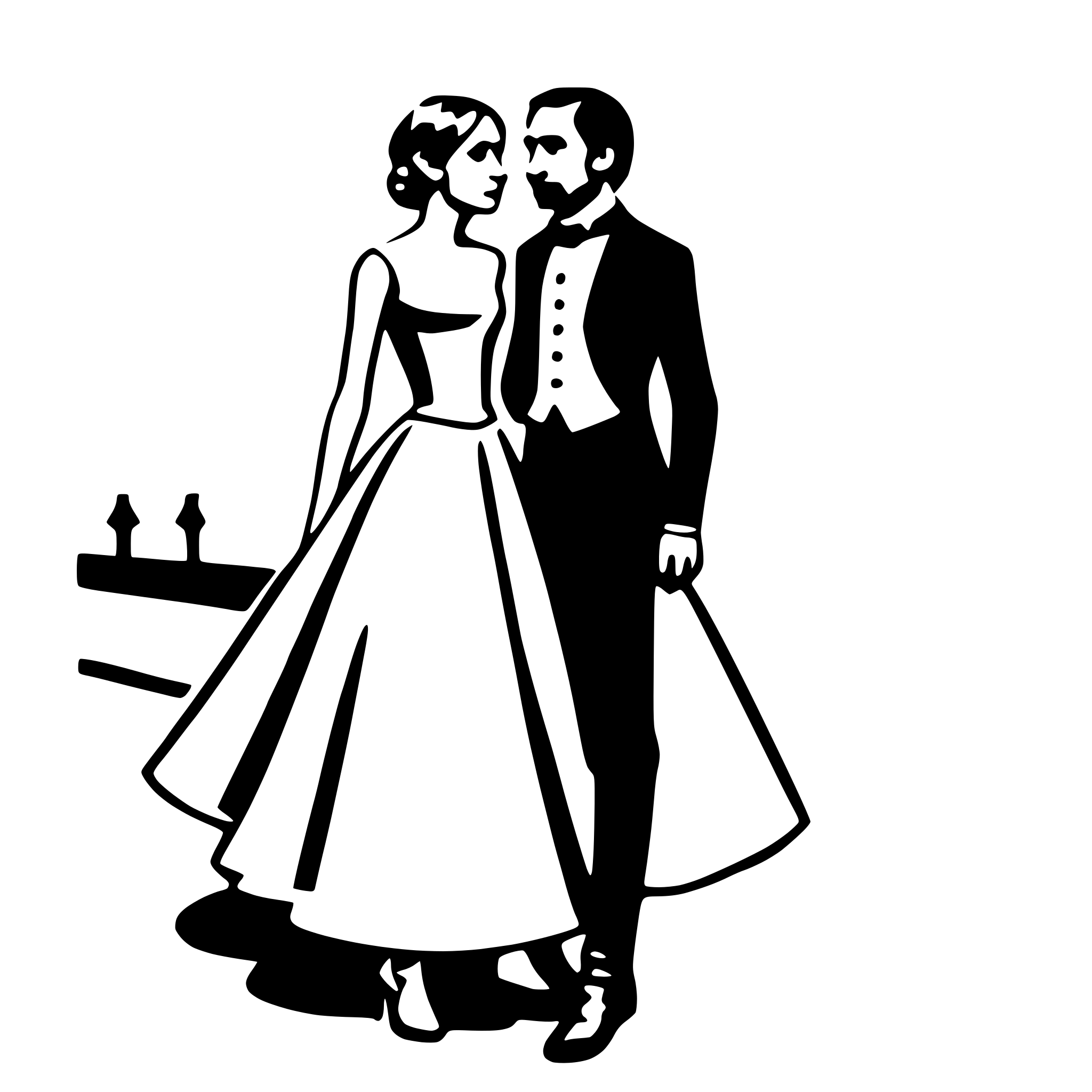 AI-generated SVG of a edgar degas