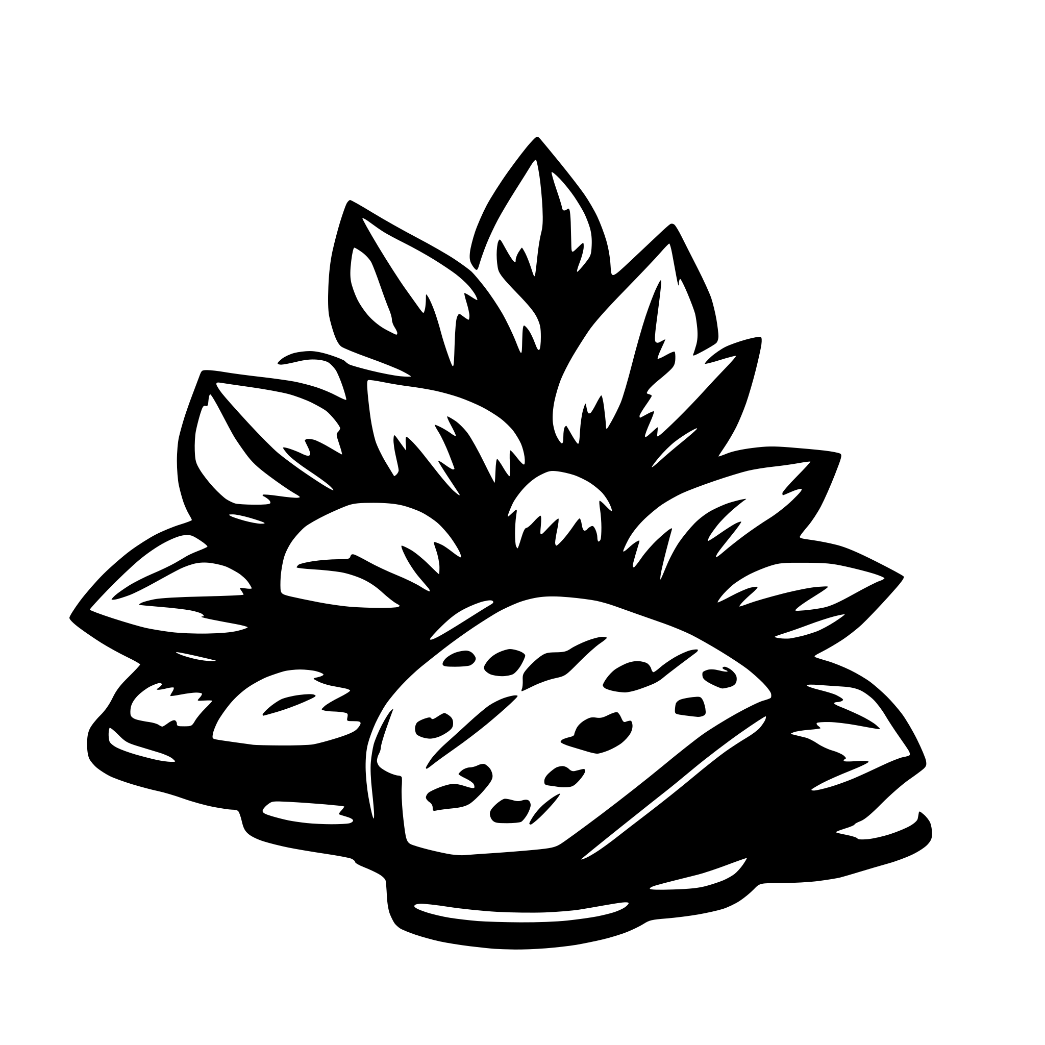 AI-generated SVG of 'Tufting'