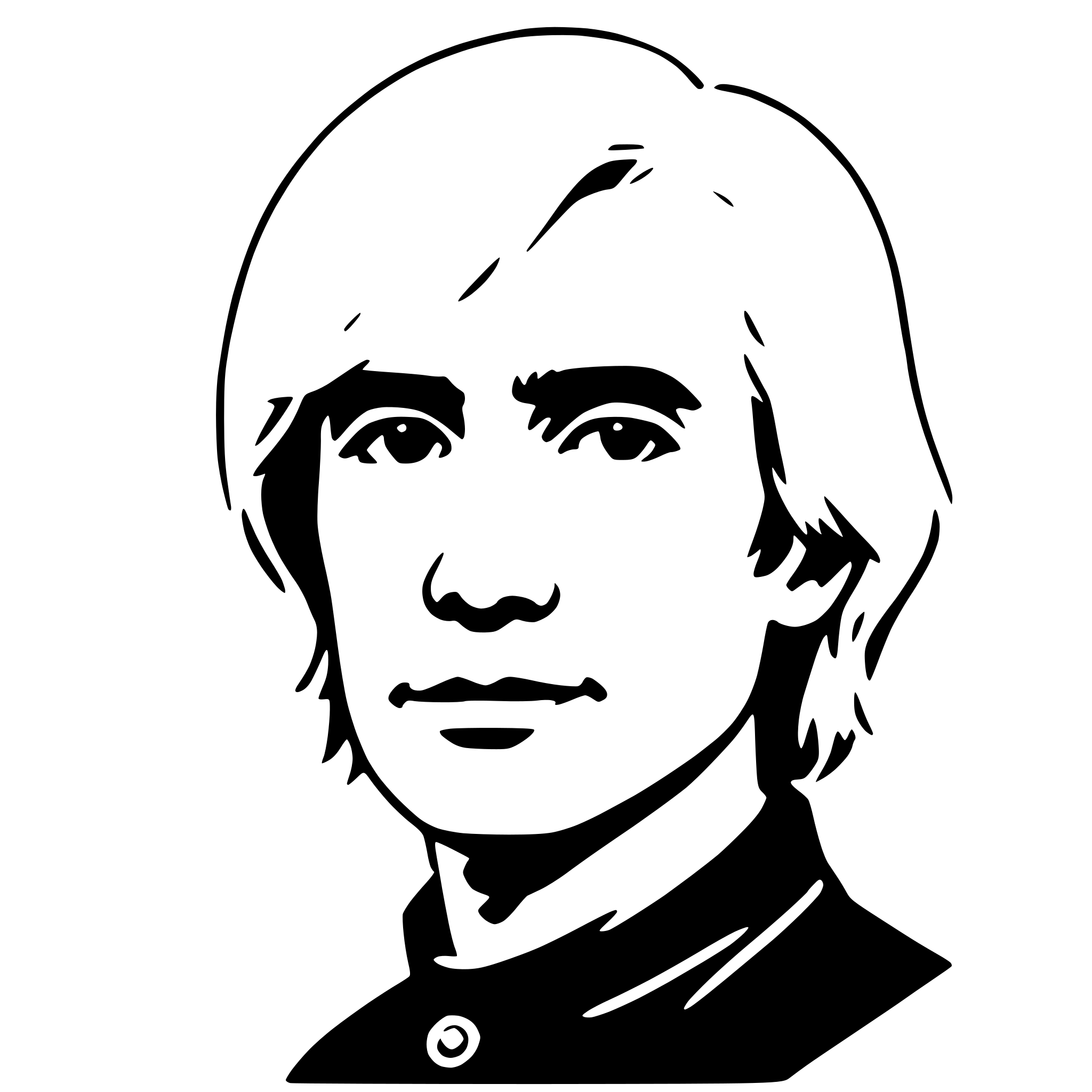 AI-generated SVG of 'andy warhol'