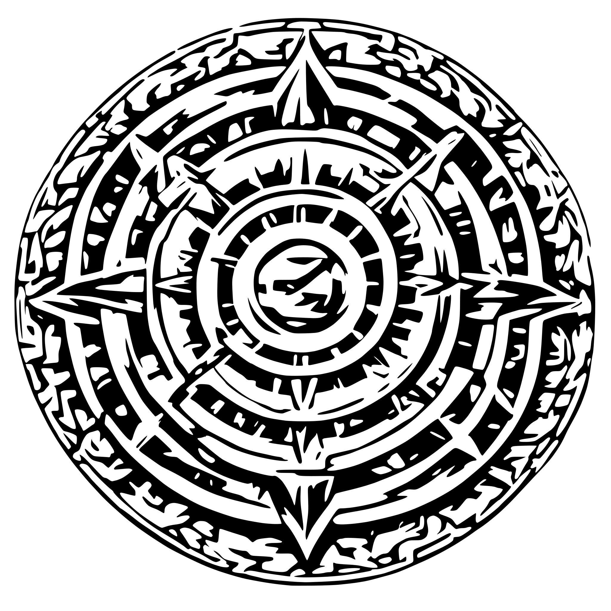 AI-generated SVG of 'round diamond vectoor'