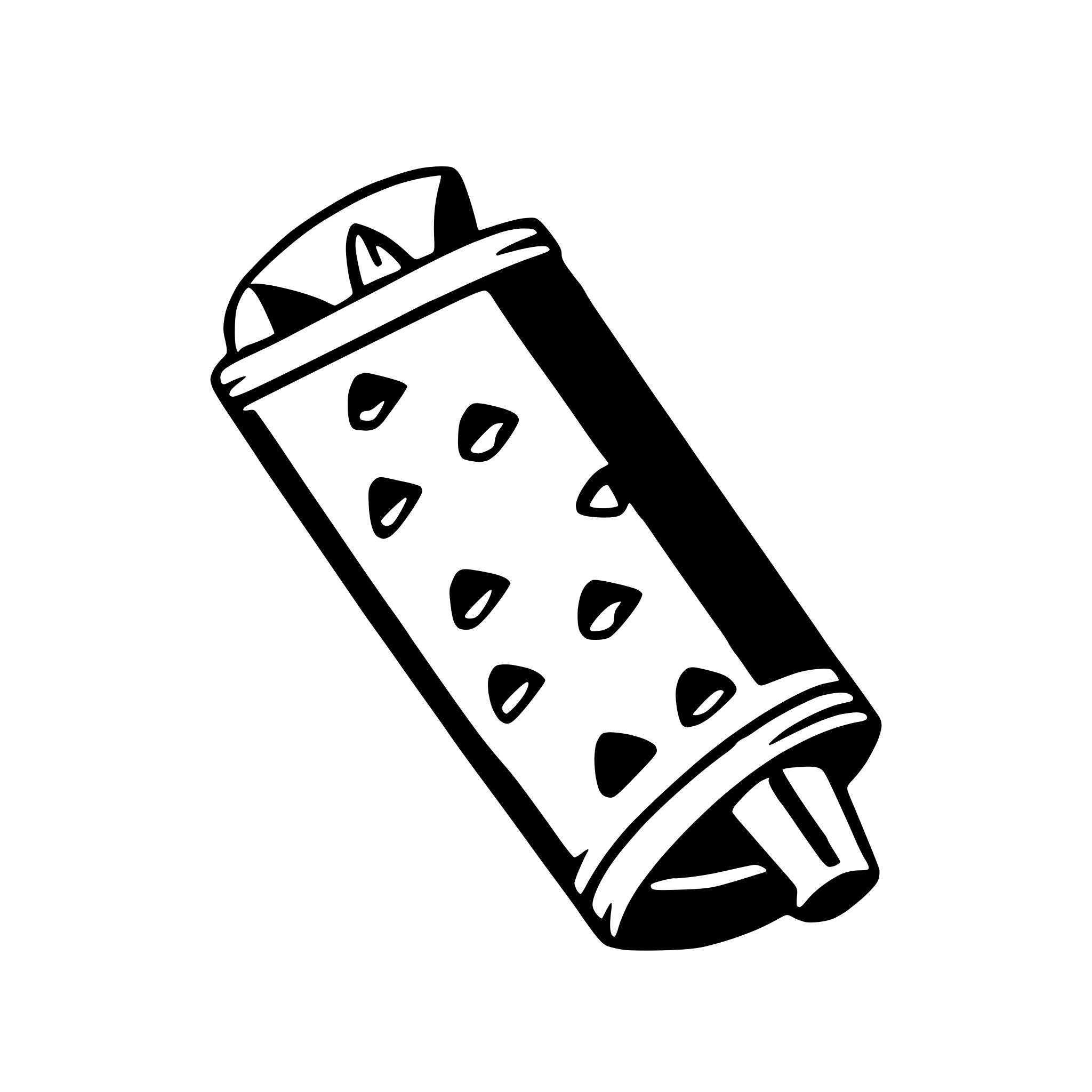 AI-generated SVG of a christmas cracker