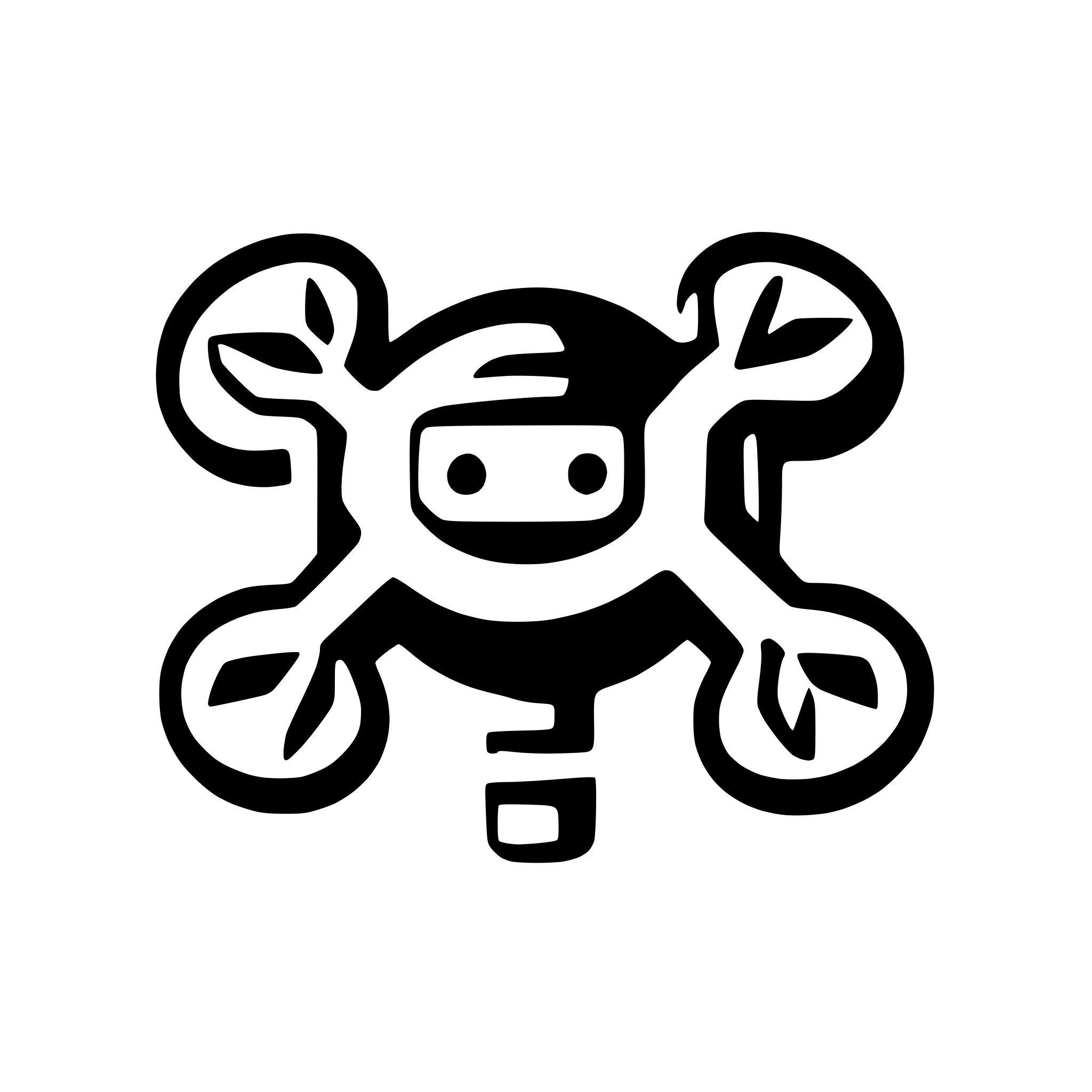 AI-generated SVG of a drone connect