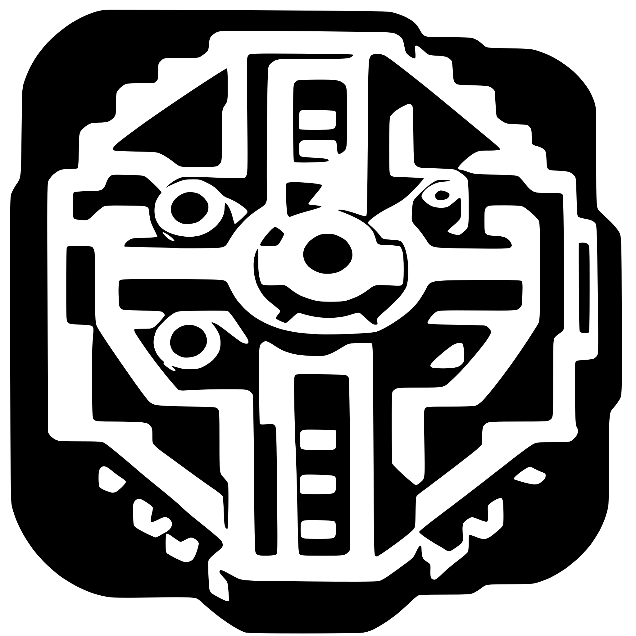 AI-generated SVG of 'an icon of kubernetes'