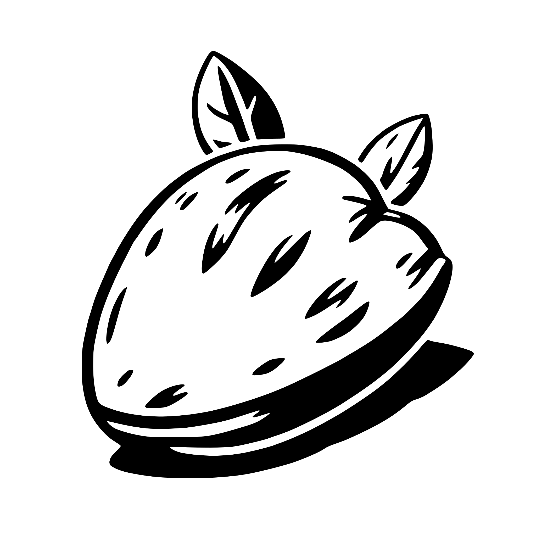 AI-generated SVG of 'almond'