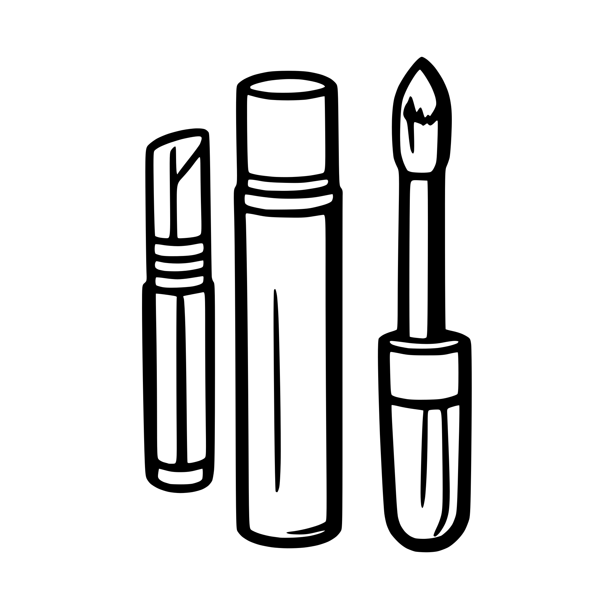 AI-generated SVG of a Create a simple SVG design representing party makeup items. Use a width and height of 70x70 pixels. The color palette should prominently feature #ebc27b (a warm, golden tone). The design should include:

A lipstick: A cylindrical body with a pointed tip, angled slightly to the side. The lipstick body should have a glossy finish in #ebc27b.
Eyeshadow palette: A rectangular box with two or three circular pans inside, each in a shade of gold or pink.
Blush brush: A small, round-bristle brush with a