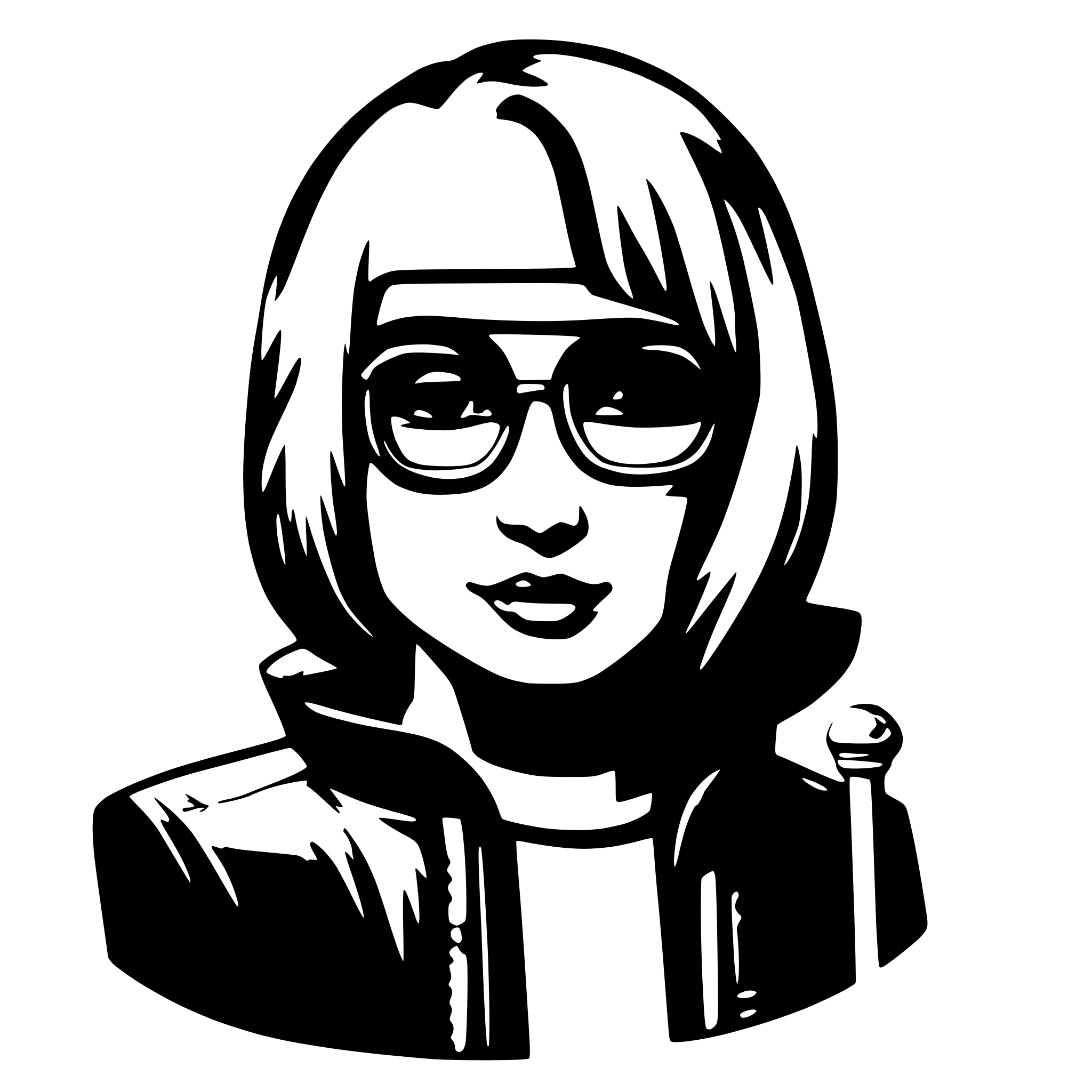 AI-generated SVG of a YenkY MC
