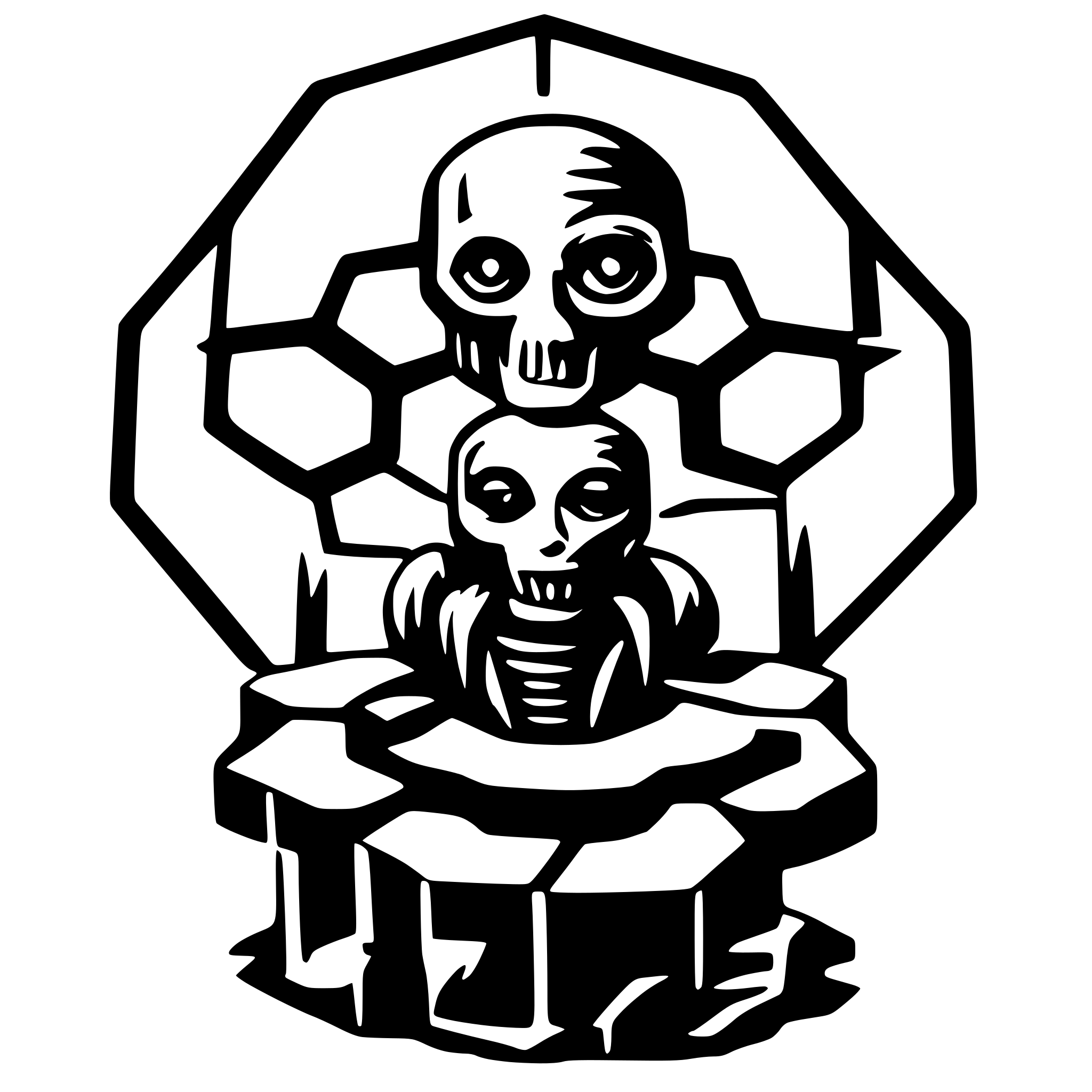 AI-generated SVG of a hivemind
