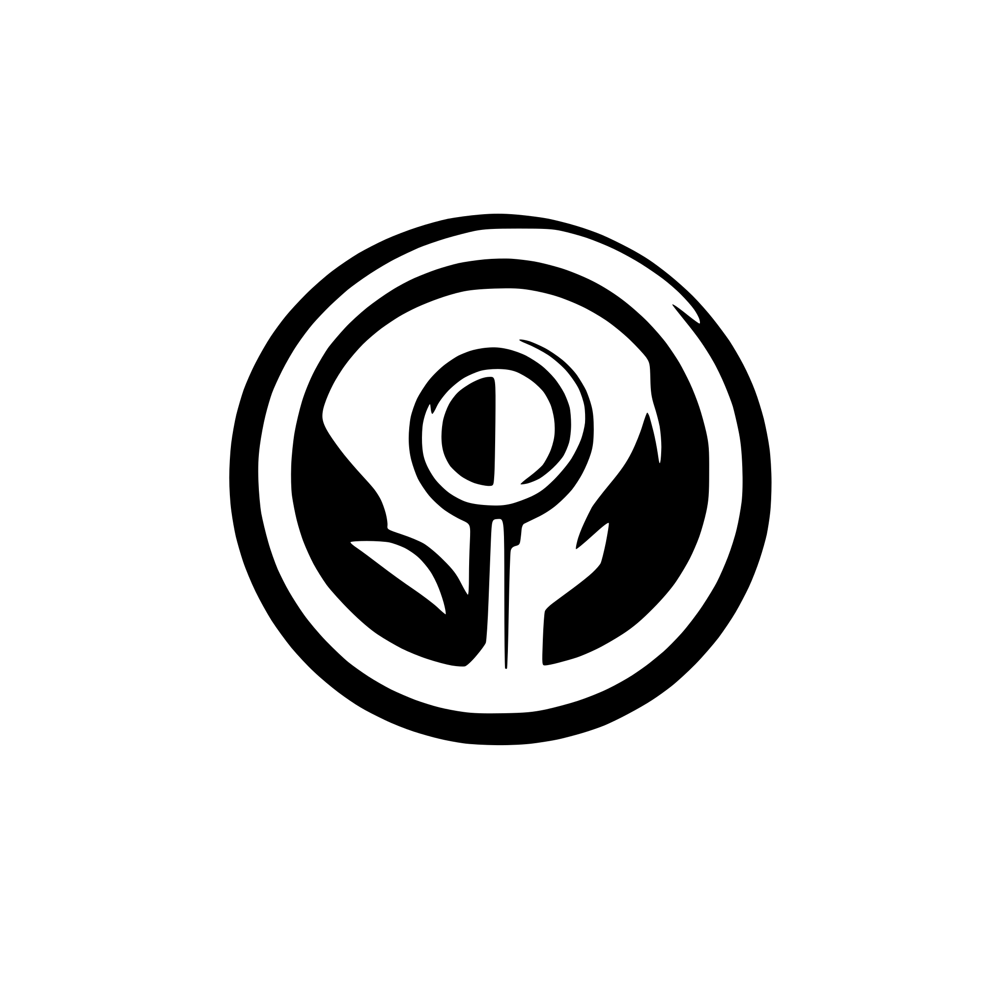 AI-generated SVG of 'stylized keyhole with circular shape'