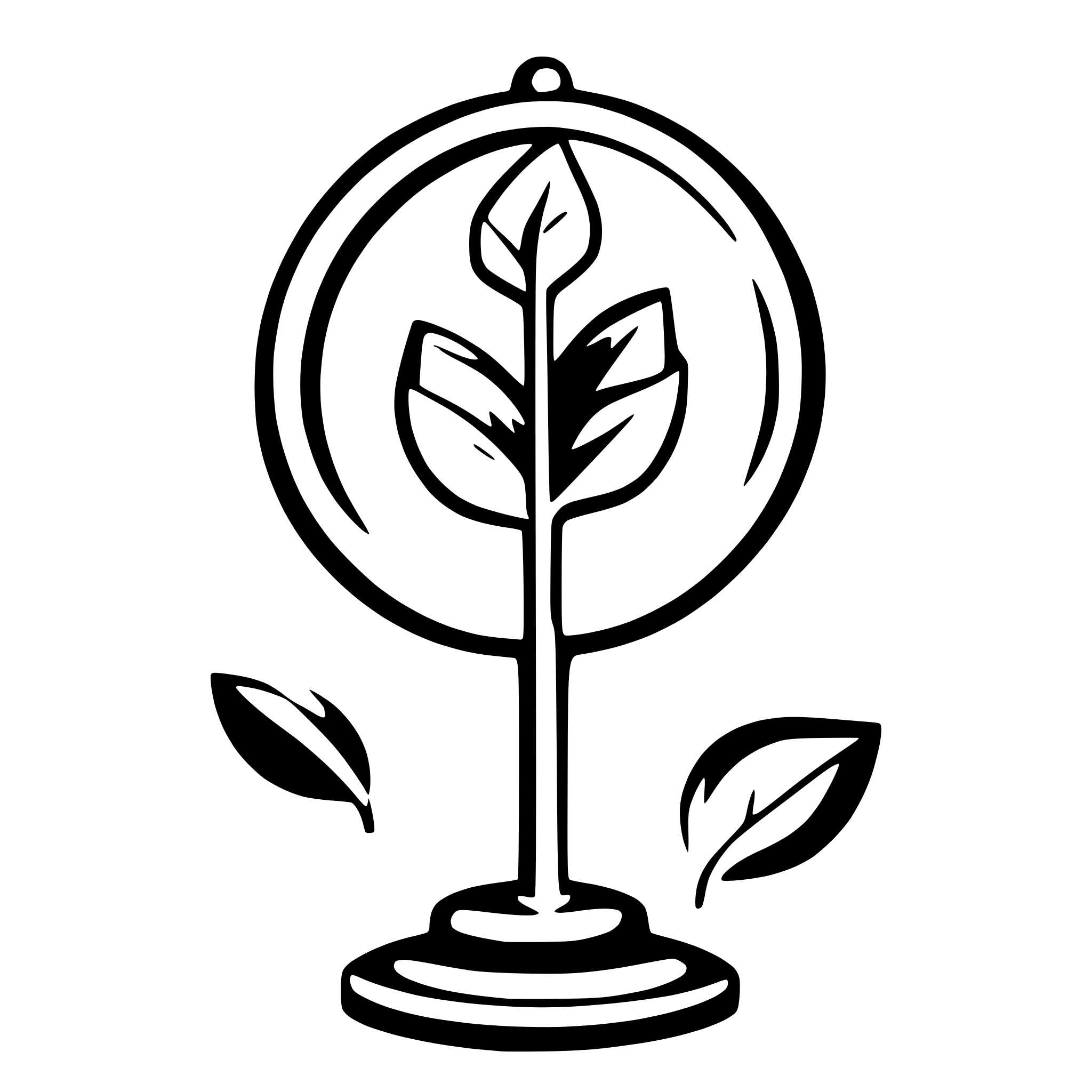 AI-generated SVG of a minimalist