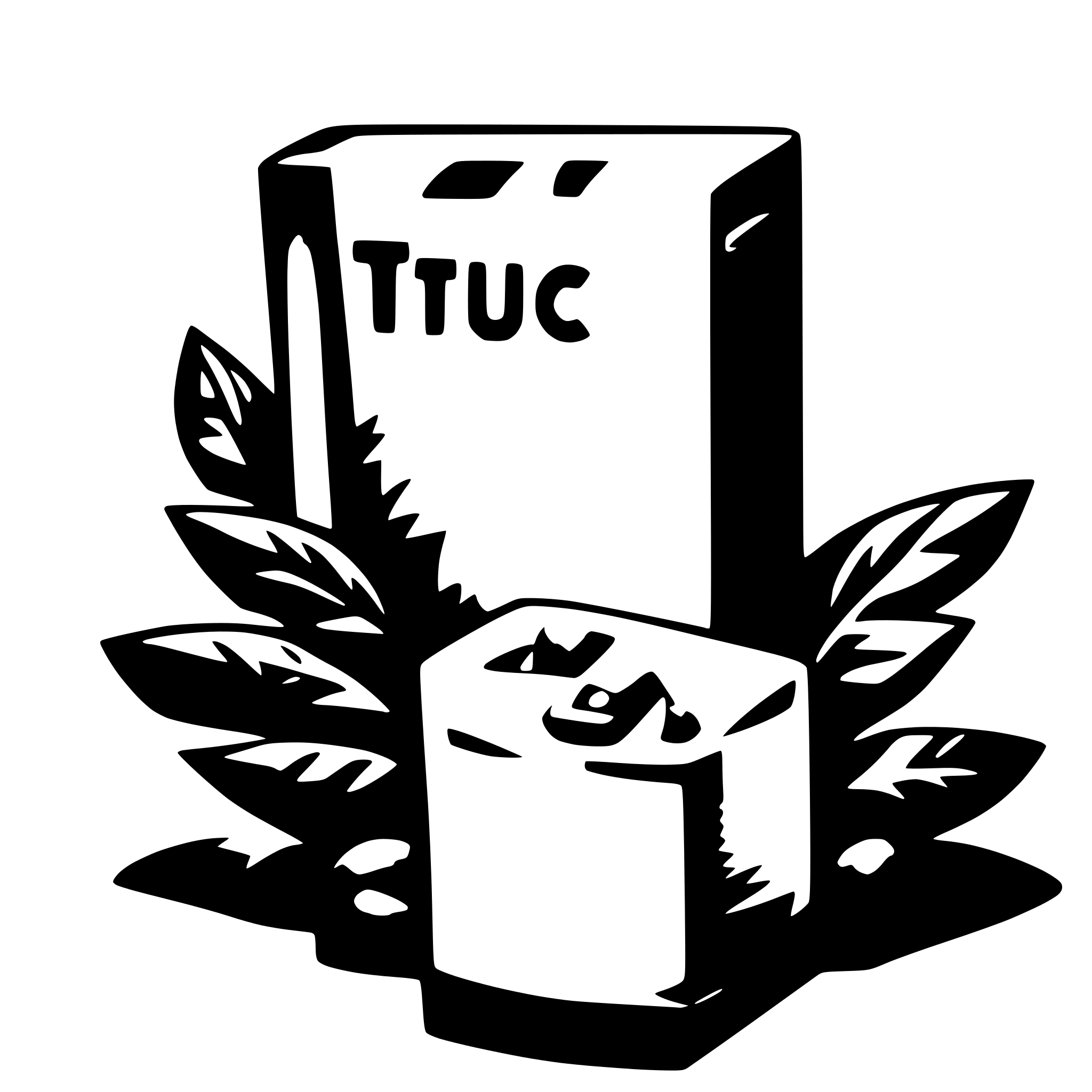 AI-generated SVG of a tuc