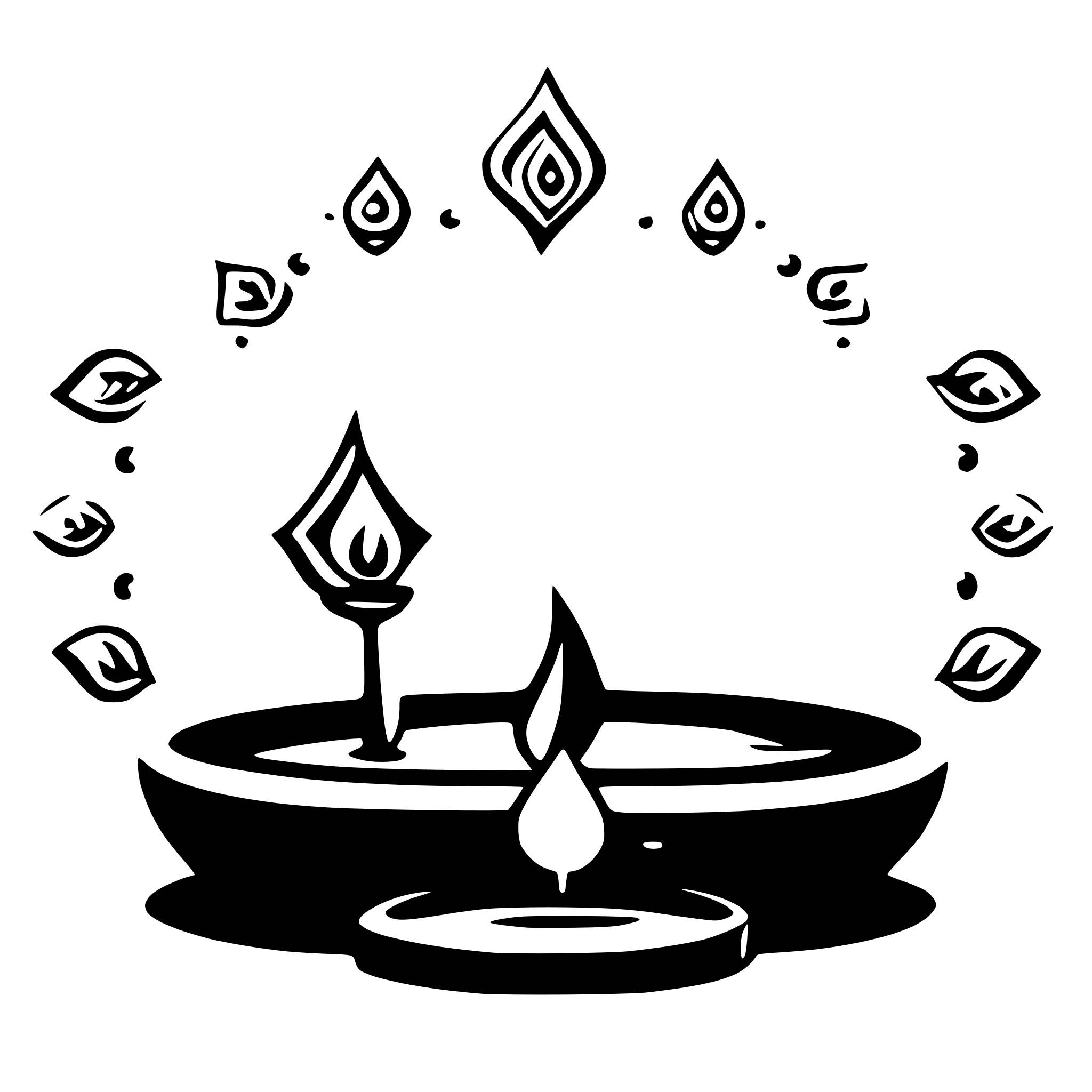 AI-generated SVG of 'simple diwali greeting background'